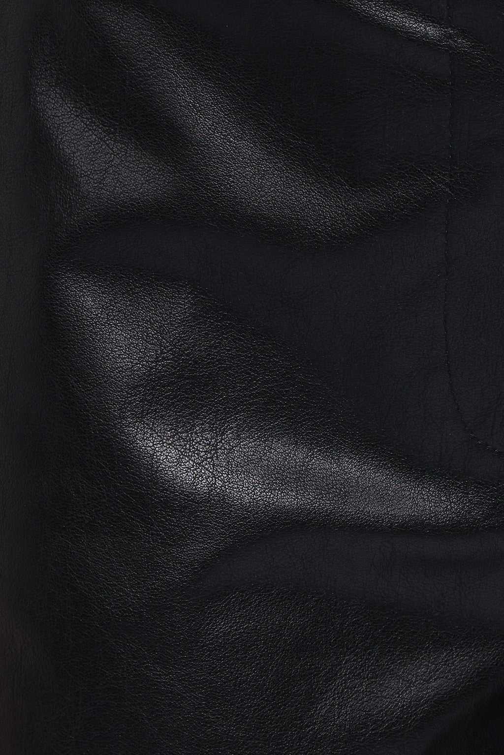 Fable Leather Shorts - Black