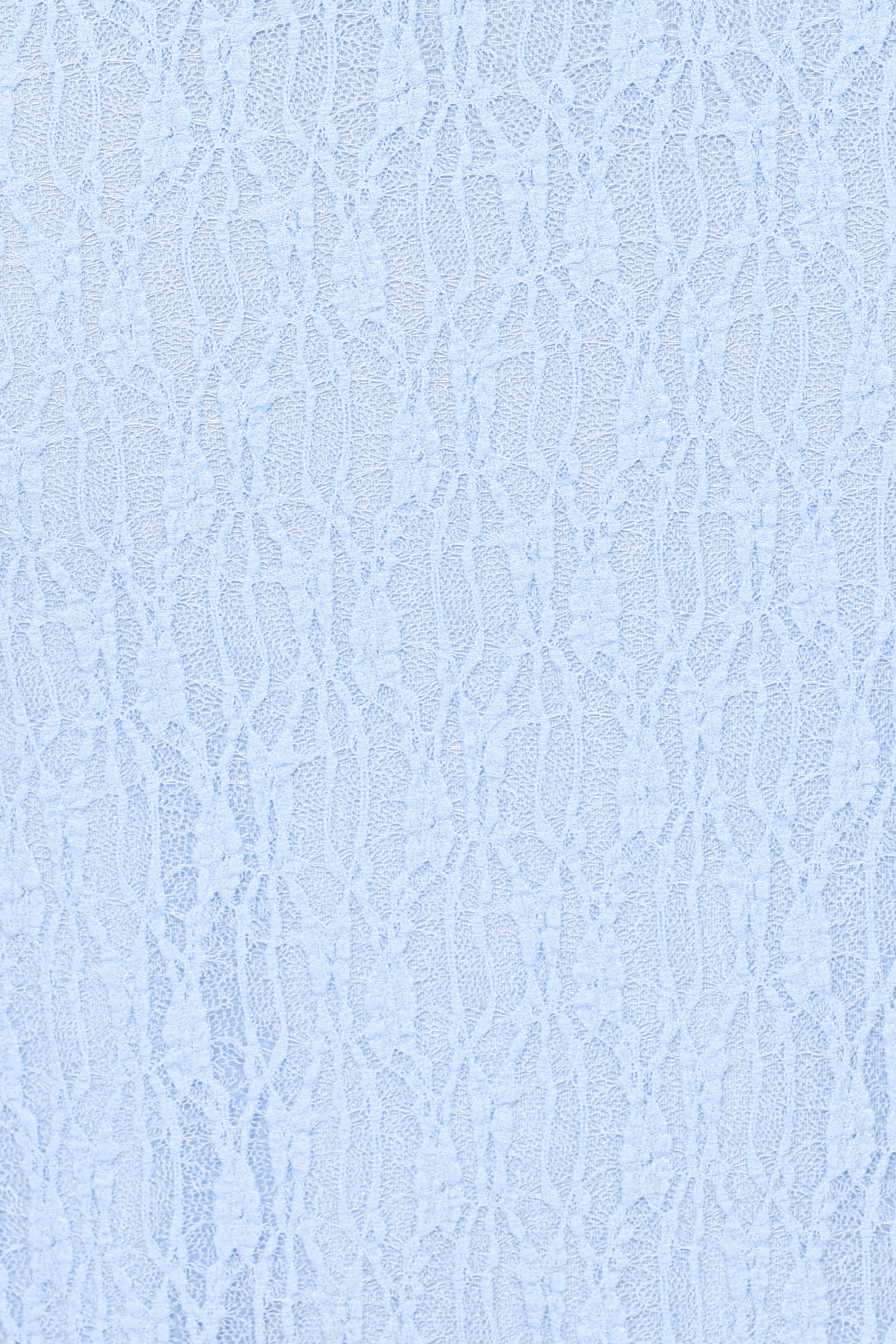 Faeriel Lace Knit Maxi Skirt - Blue