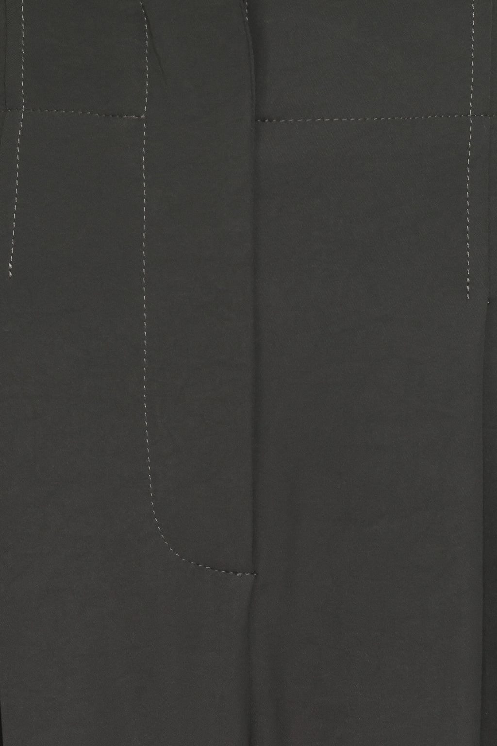 Hayden Pleated Wide Leg Pant - Dark Olive