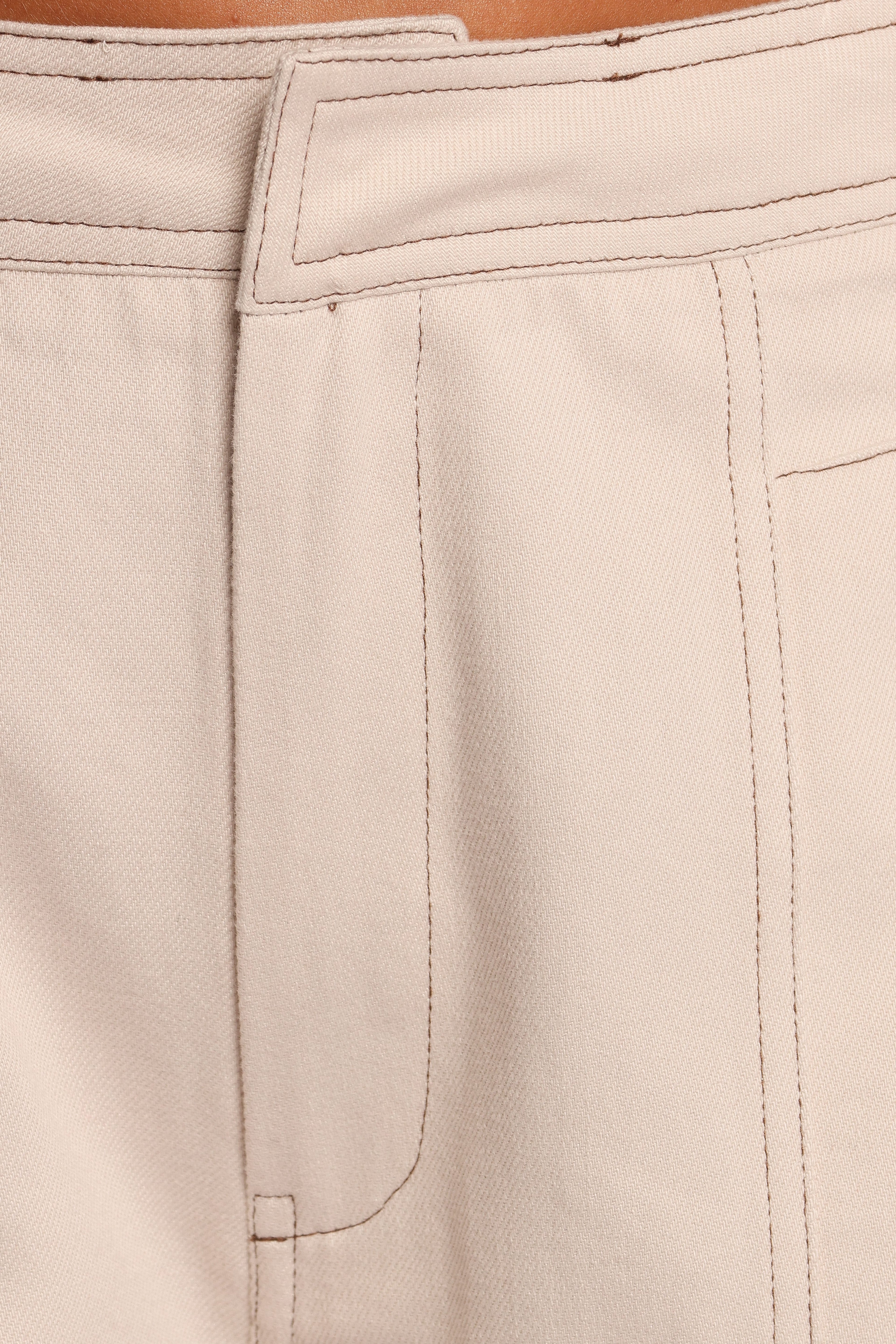 Kiah Cargo Pant - Ecru