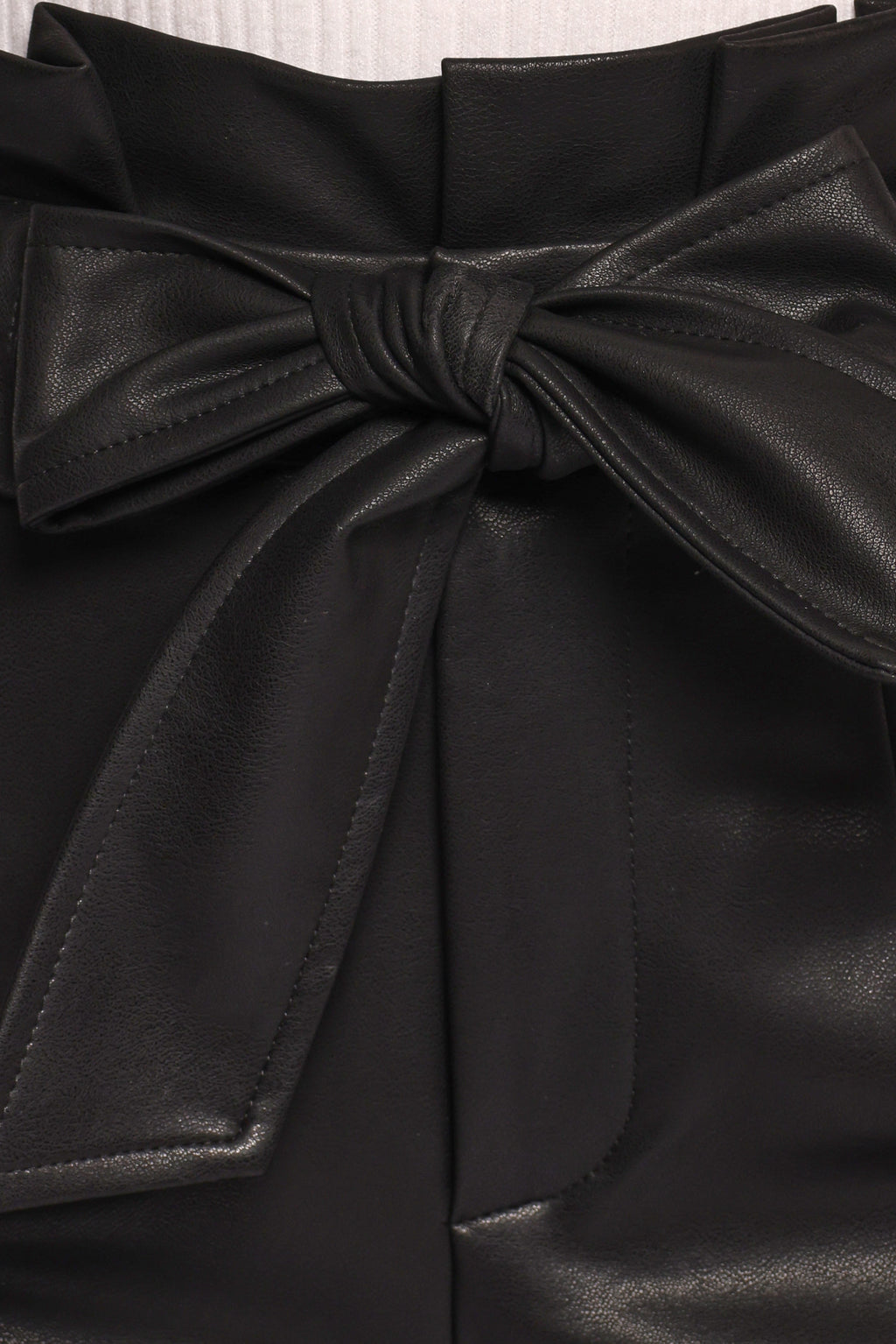 Kieran Faux Leather Pant - Black