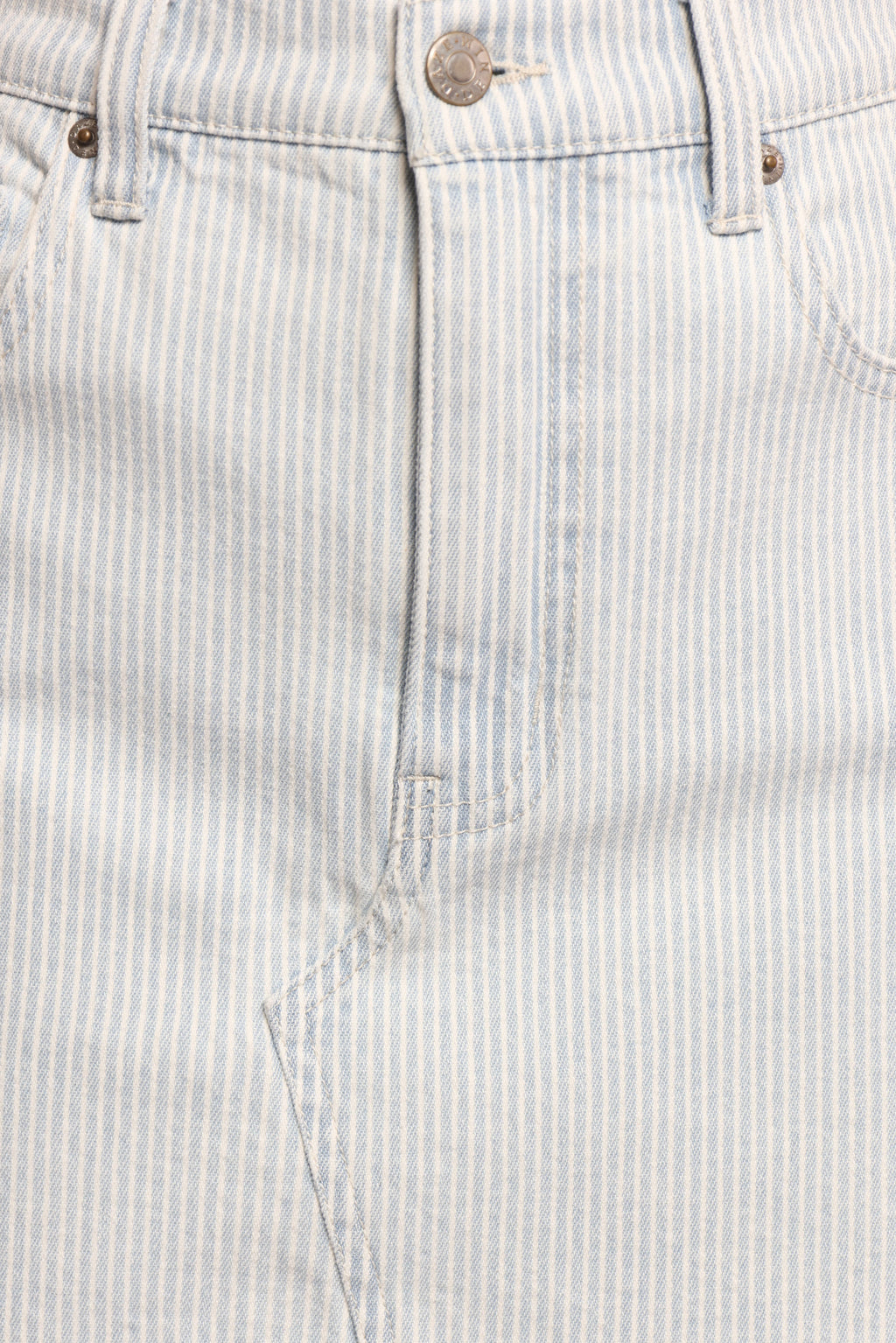 Malibu Mini Skirt - Blue Bell Stripe