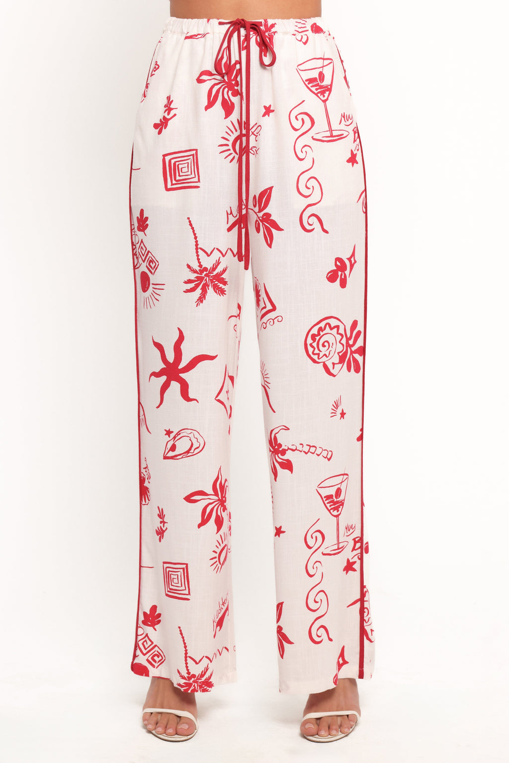 Malta Pant - Red
