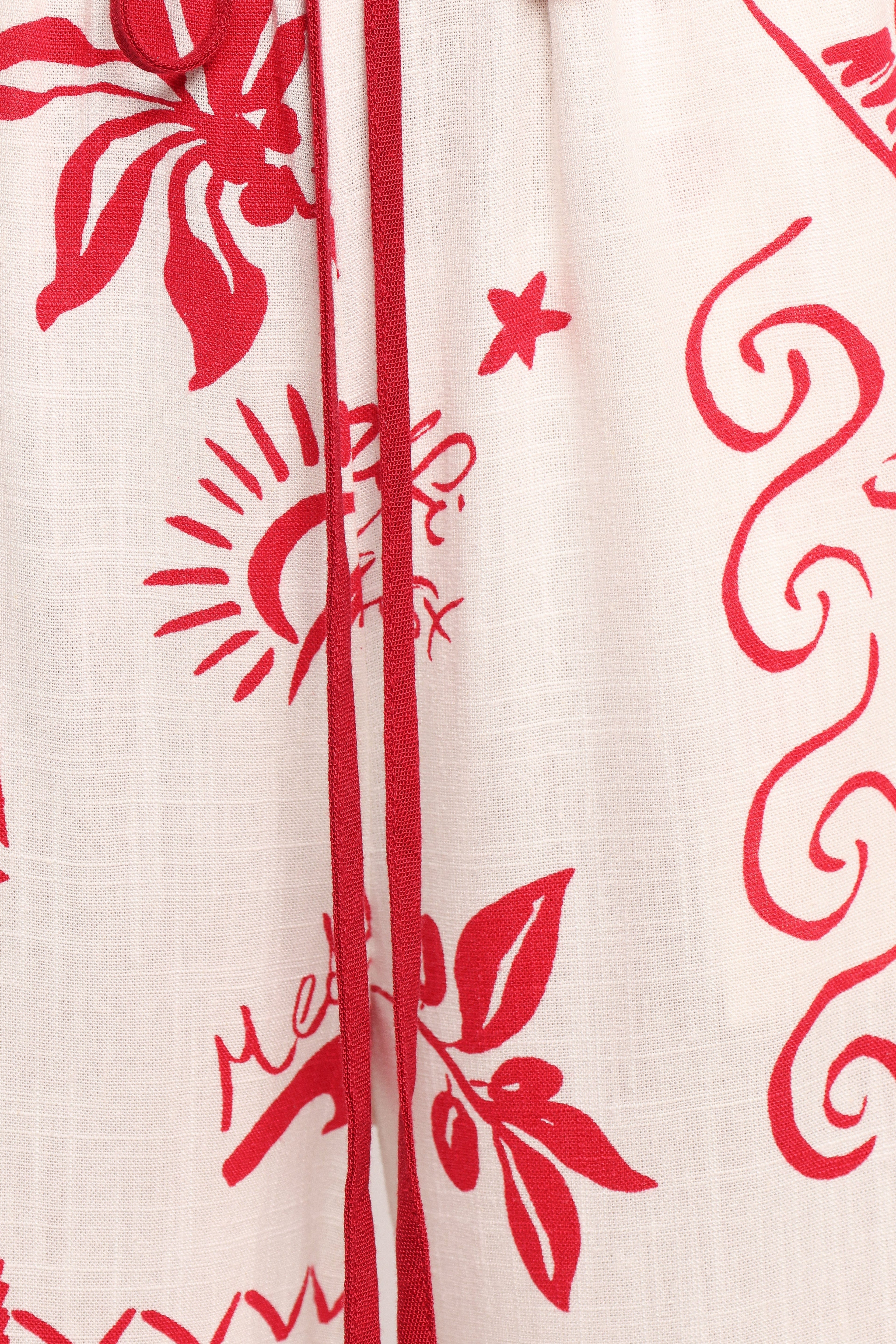 Malta Pant - Red