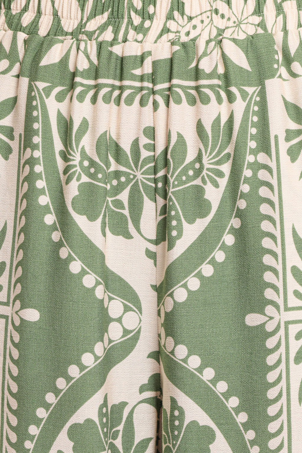 Nevin Pant - Green Floral
