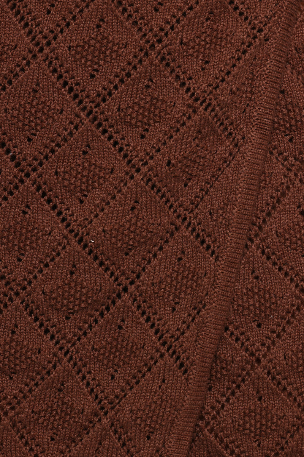 Palma Knit Mini Skirt - Chocolate