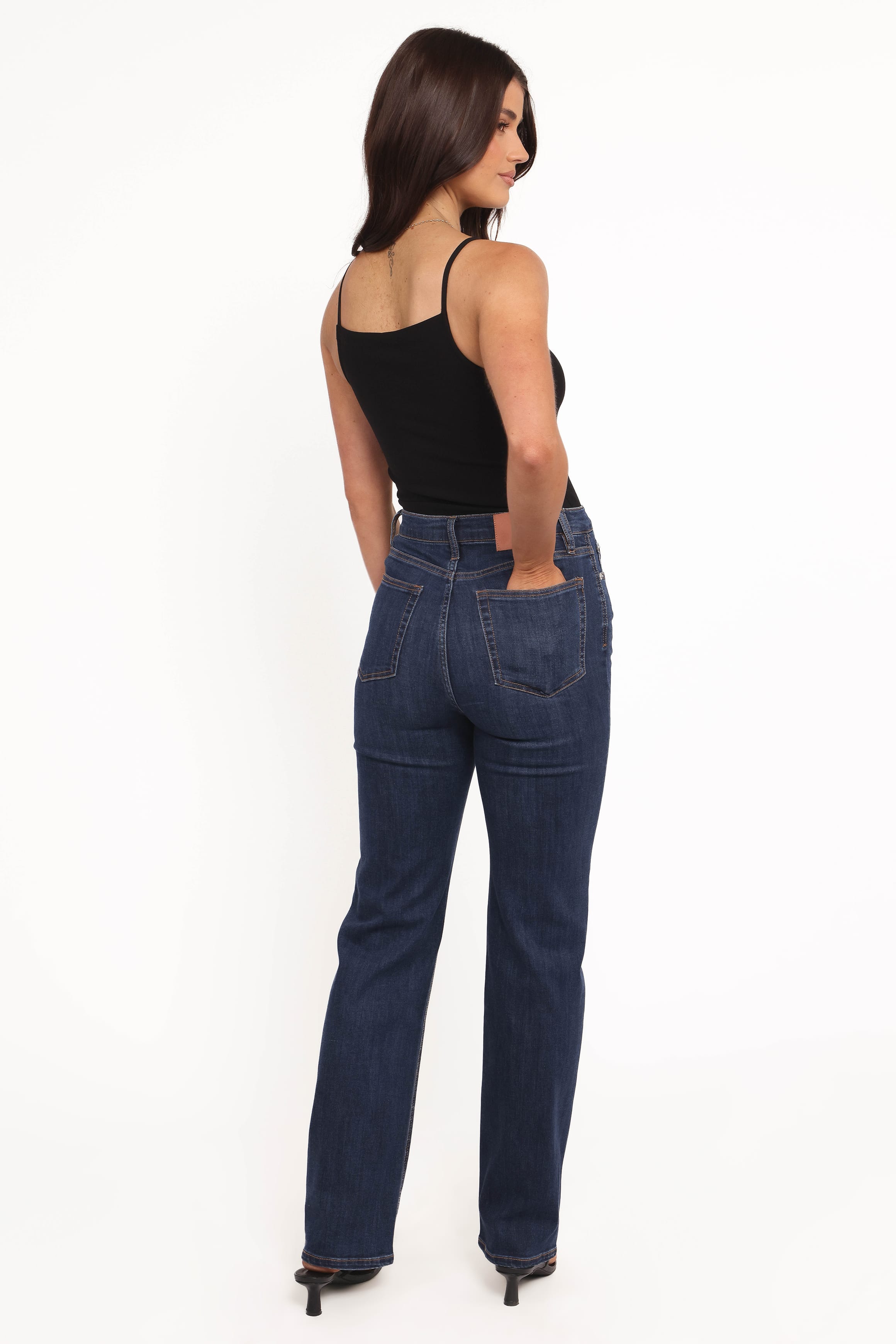 Rae Straight Leg Jean - Roxbury