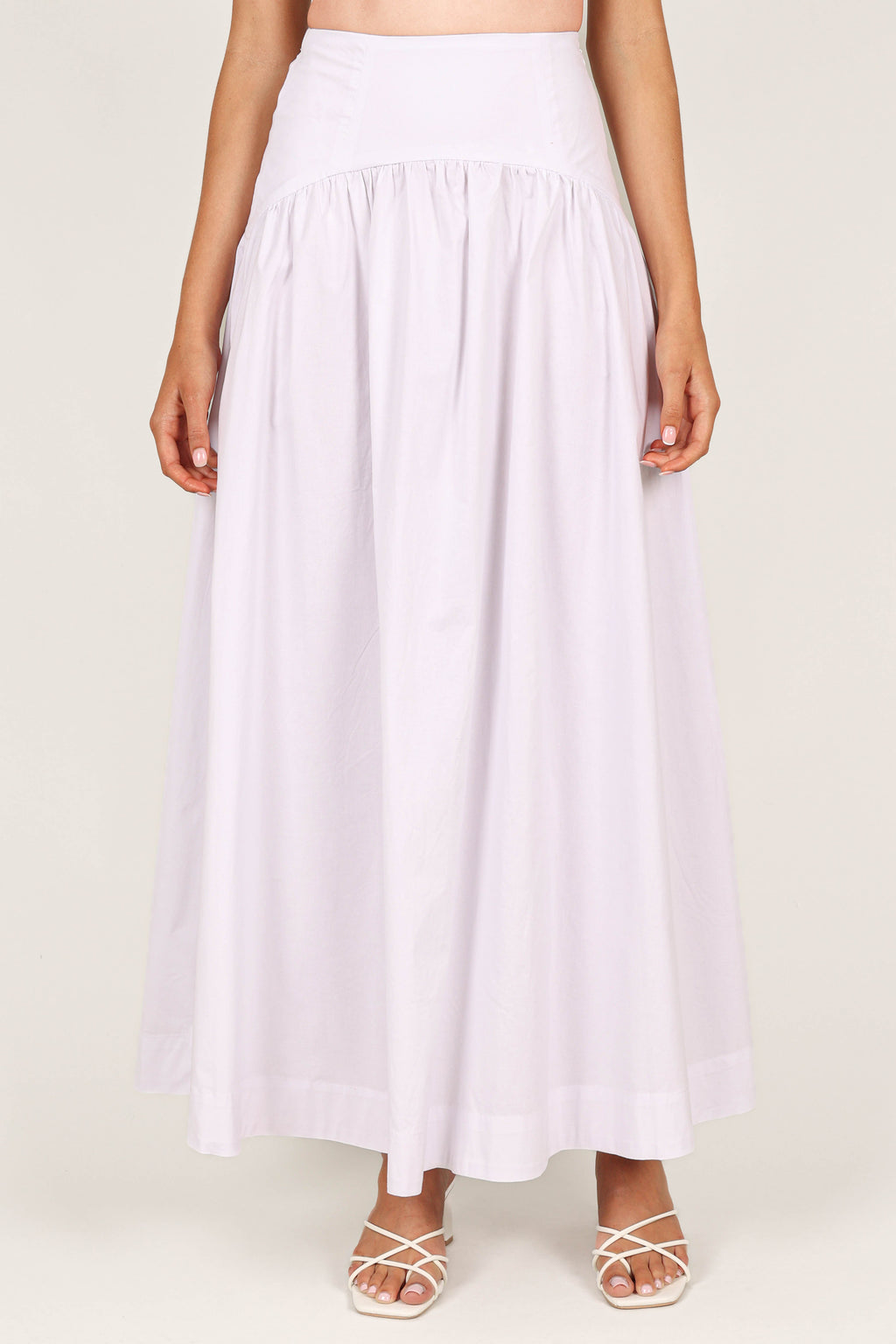 Savannah Maxi Skirt - White