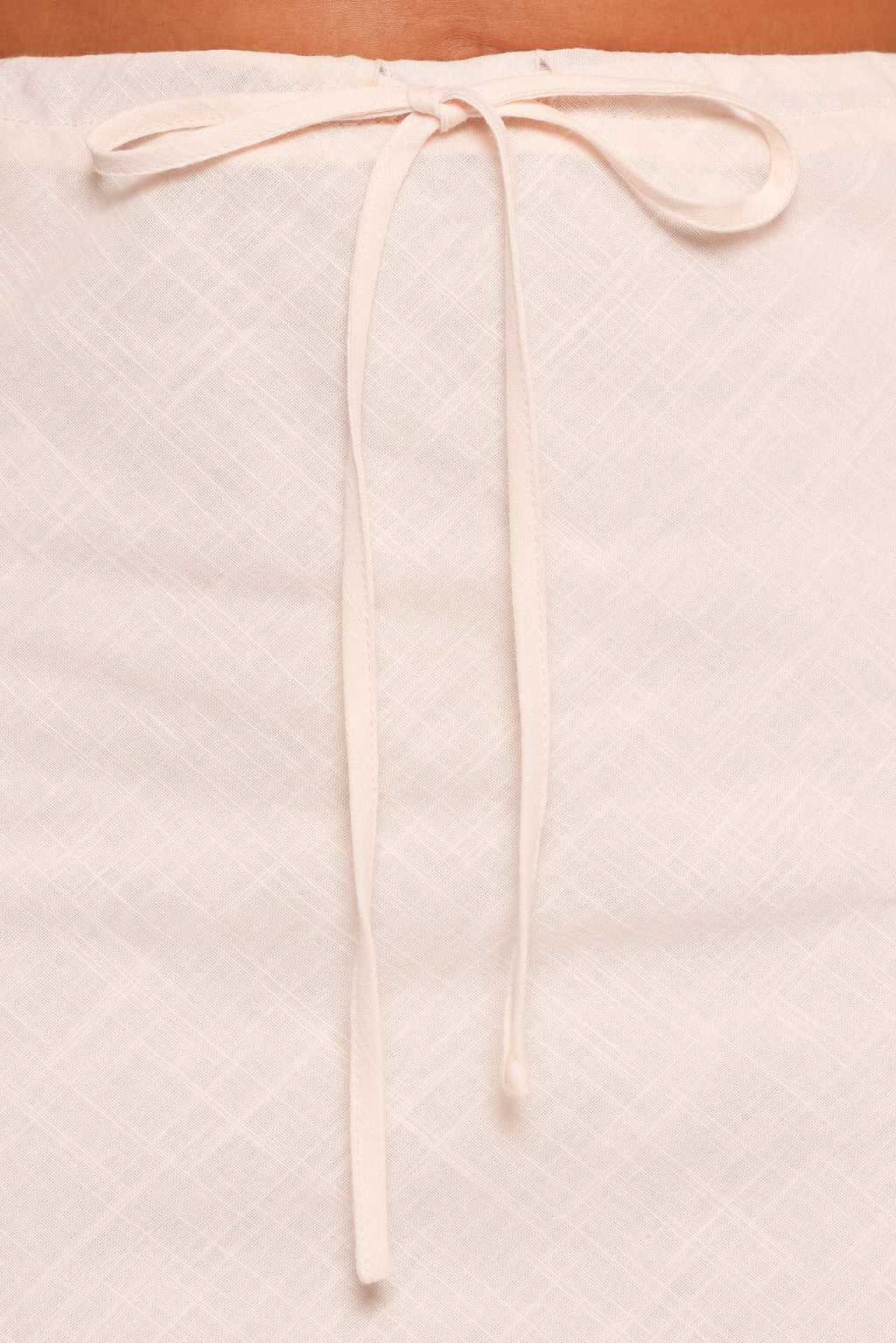 Sonni Linen Mini Skirt - Cream