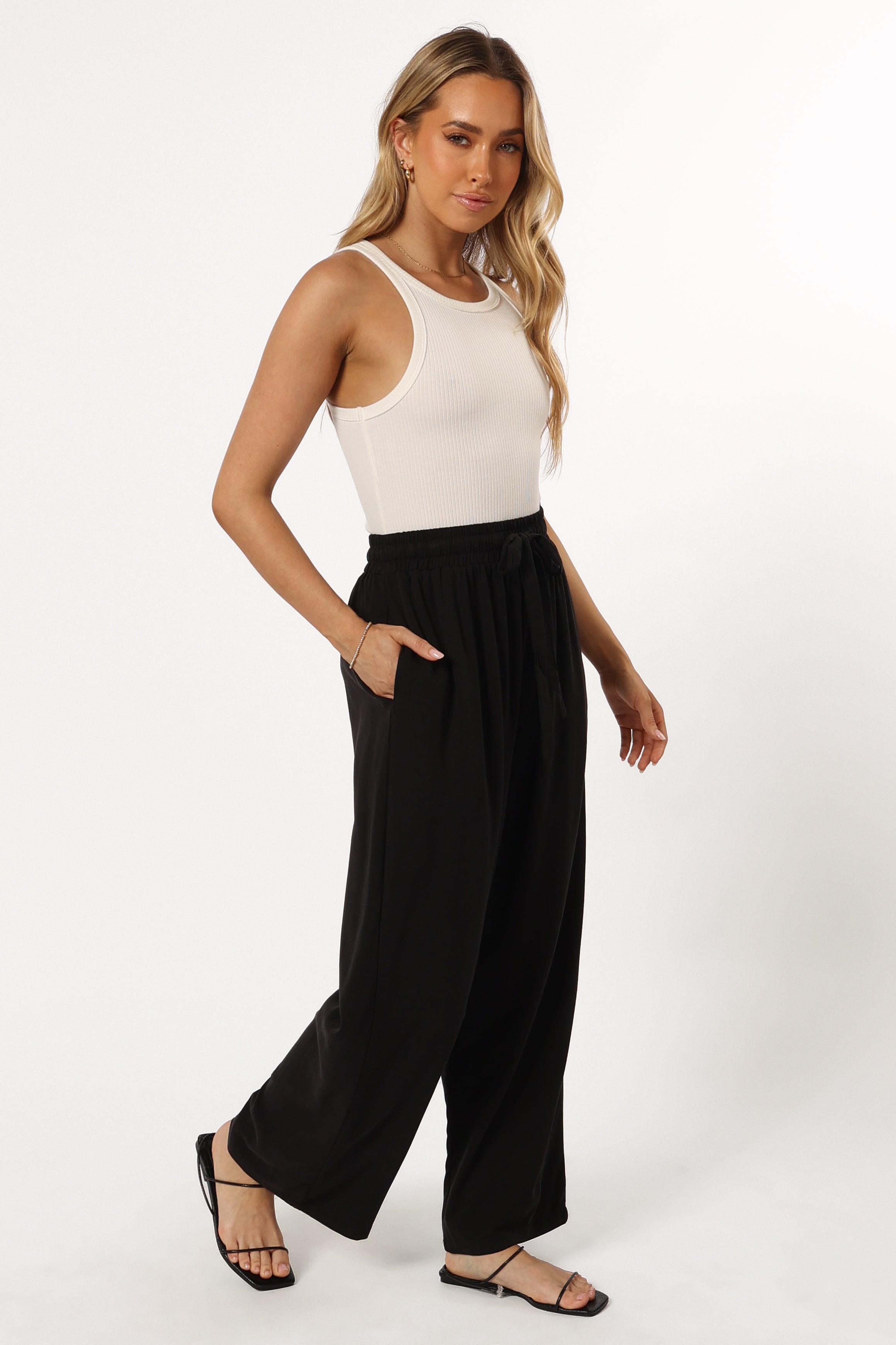 Teddy Pant - Black