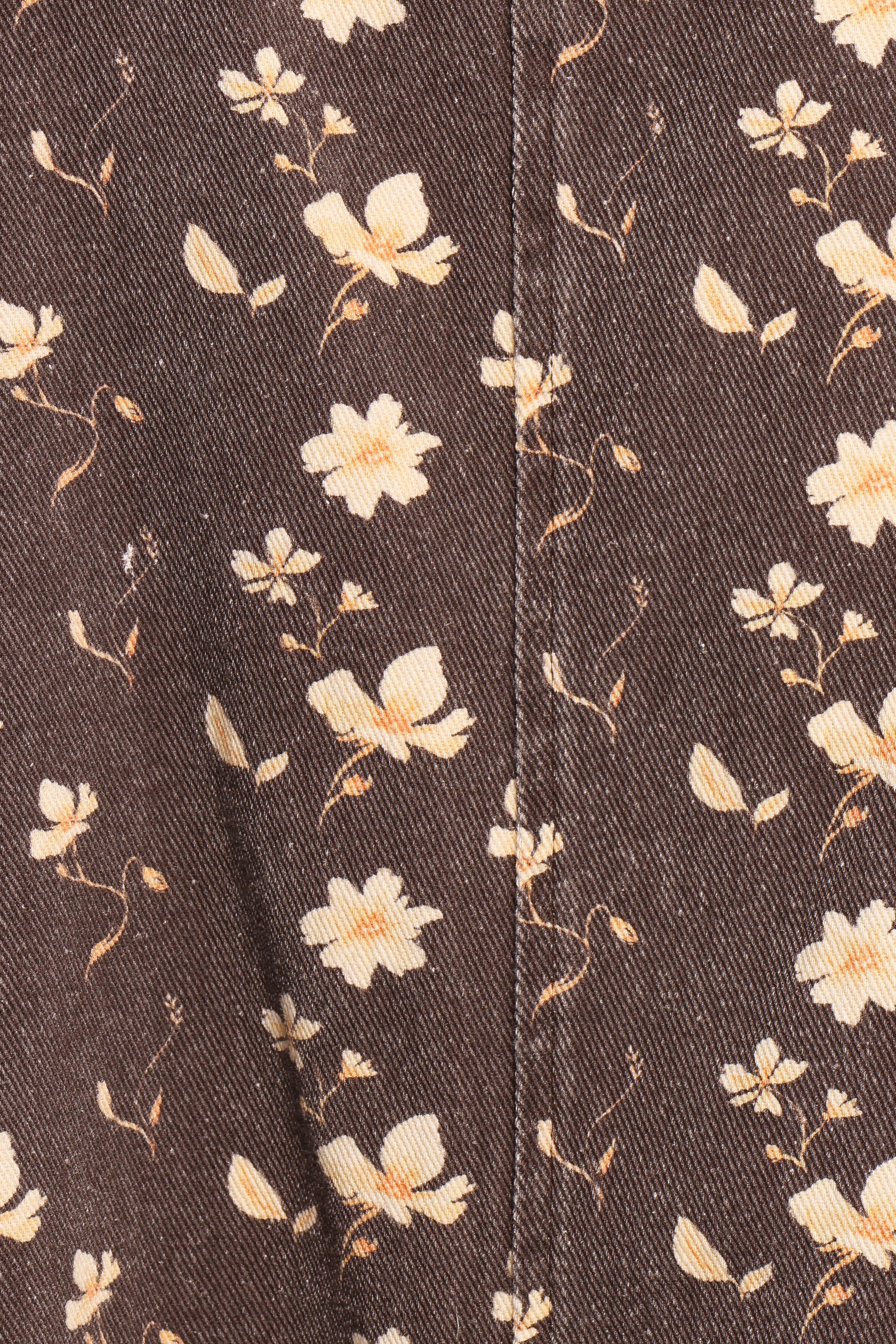 Abbott Mini Dress - Brown Floral