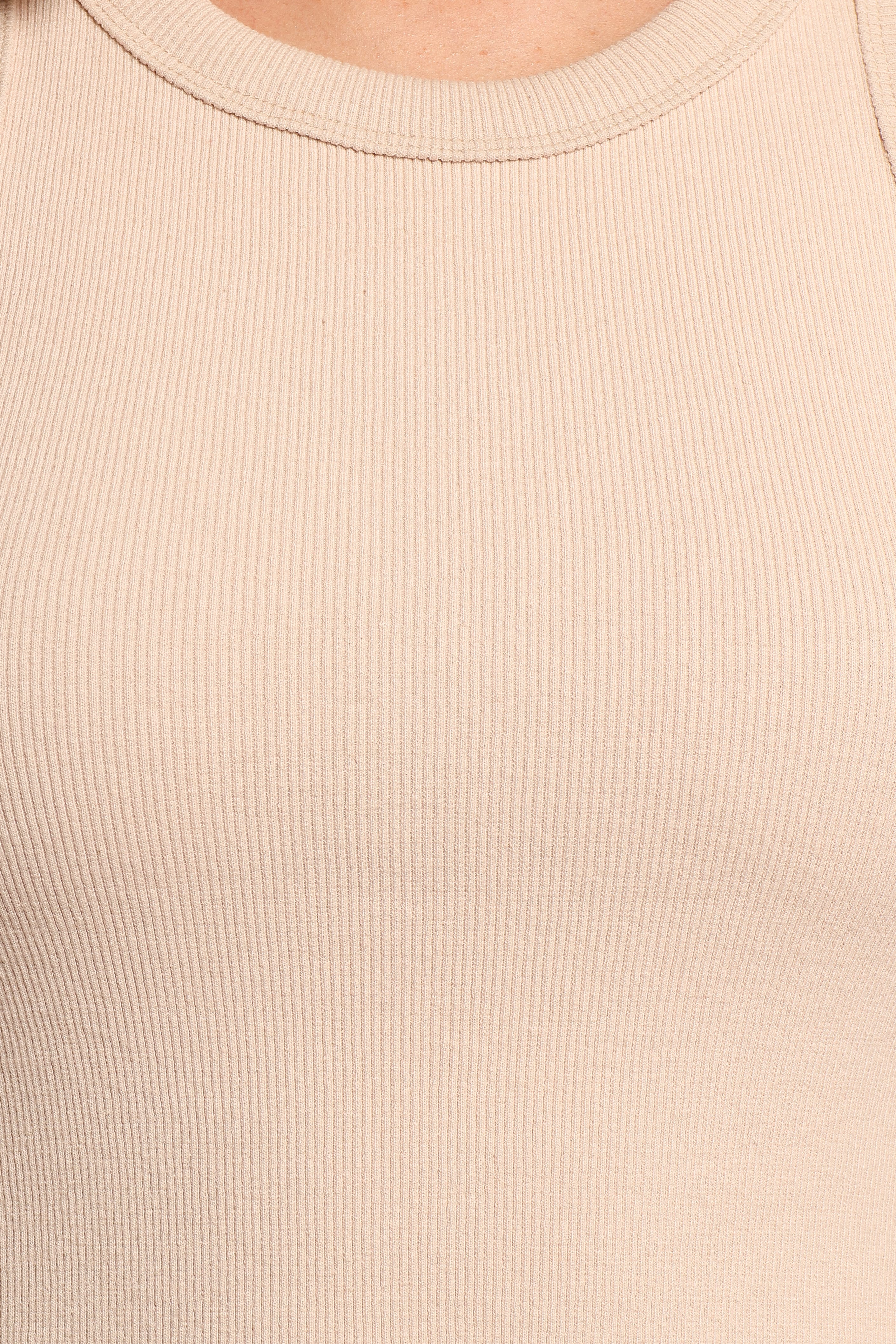 Amira Midi Dress - Taupe