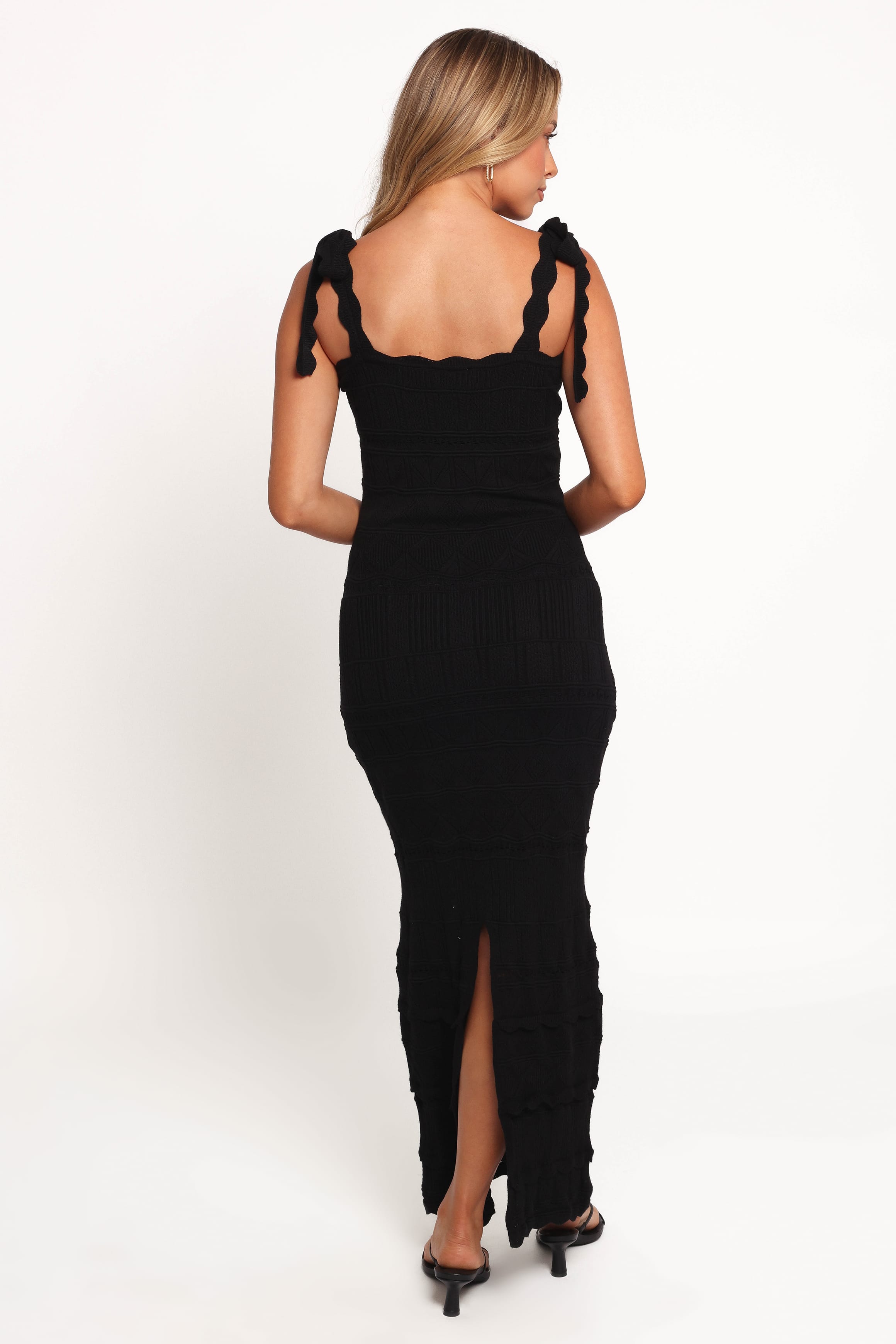 Anicia Midi Dress - Black