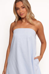 Arles Mini Dress - Blue