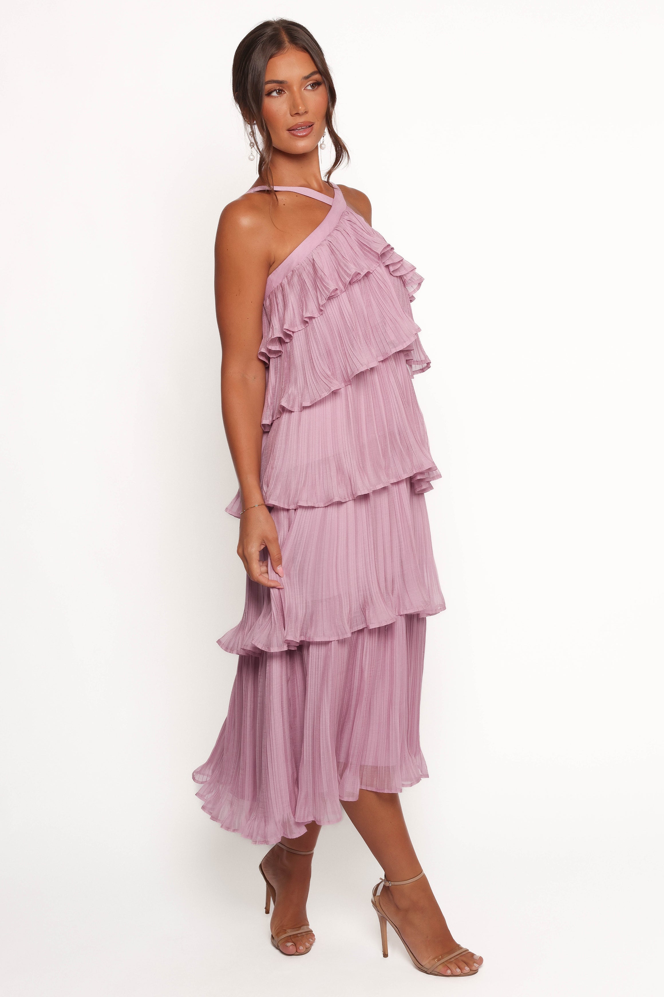 Aveline Midi Dress - Lilac
