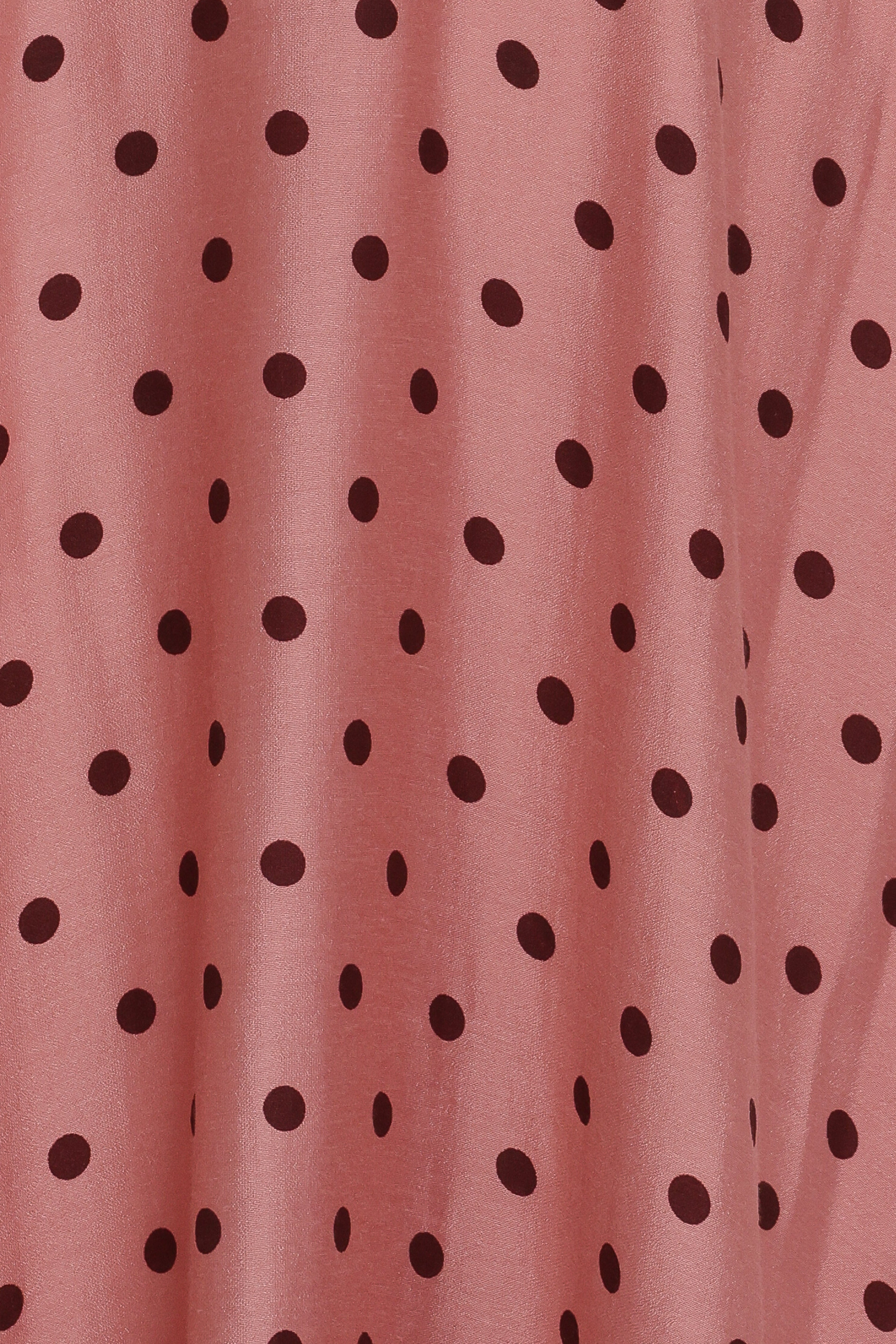 Ayana Midi Dress - Pink Polka Dot