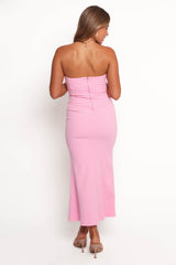 Briggs Midi Dress - Pink