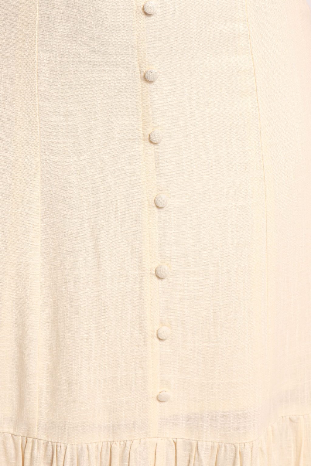 Brisa Maxi Dress - Cream