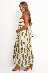 Cora Maxi Dress - Green