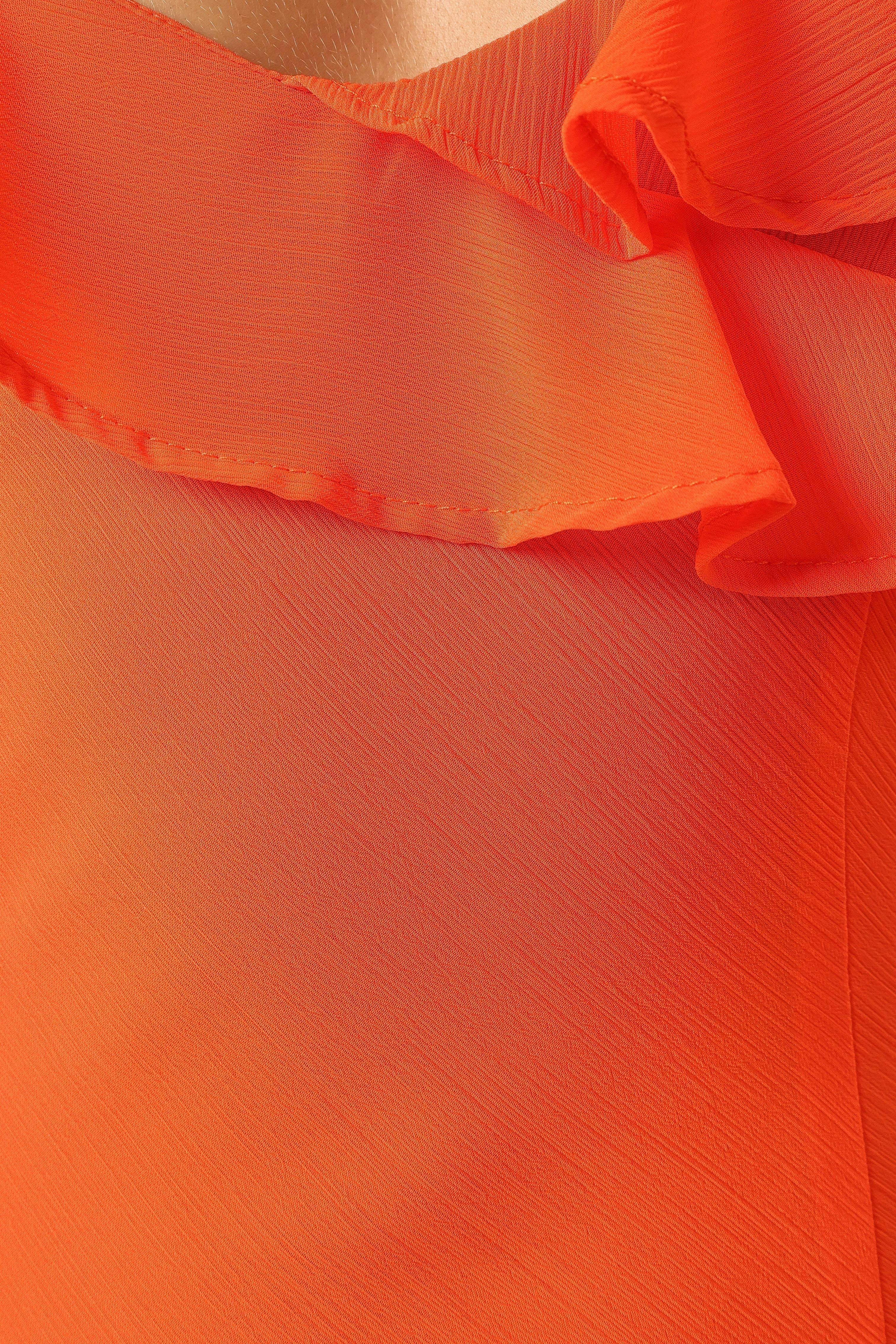 Dalia Maxi Dress - Tangerine