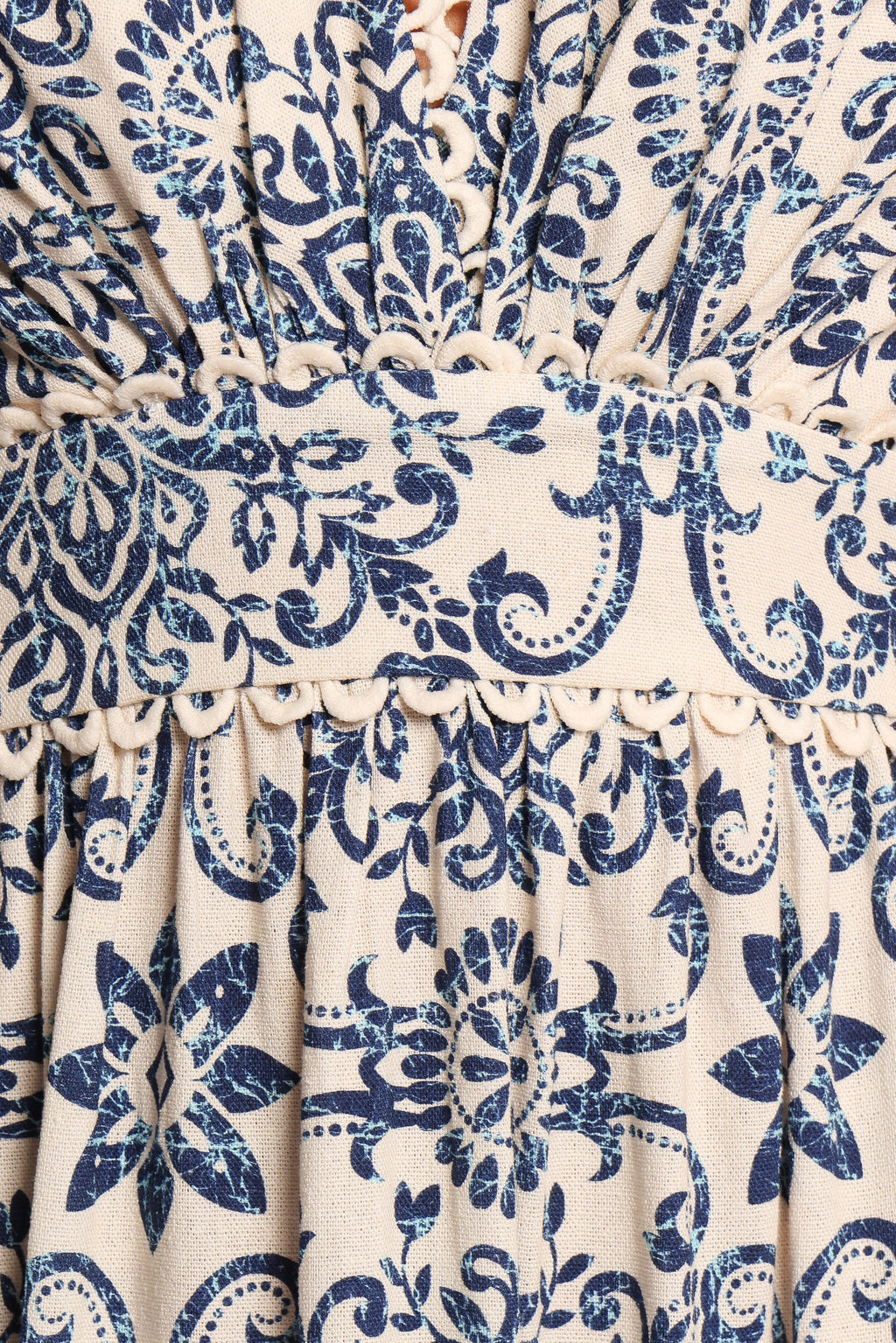 Elysia Midi Dress - Azalea Mosaic