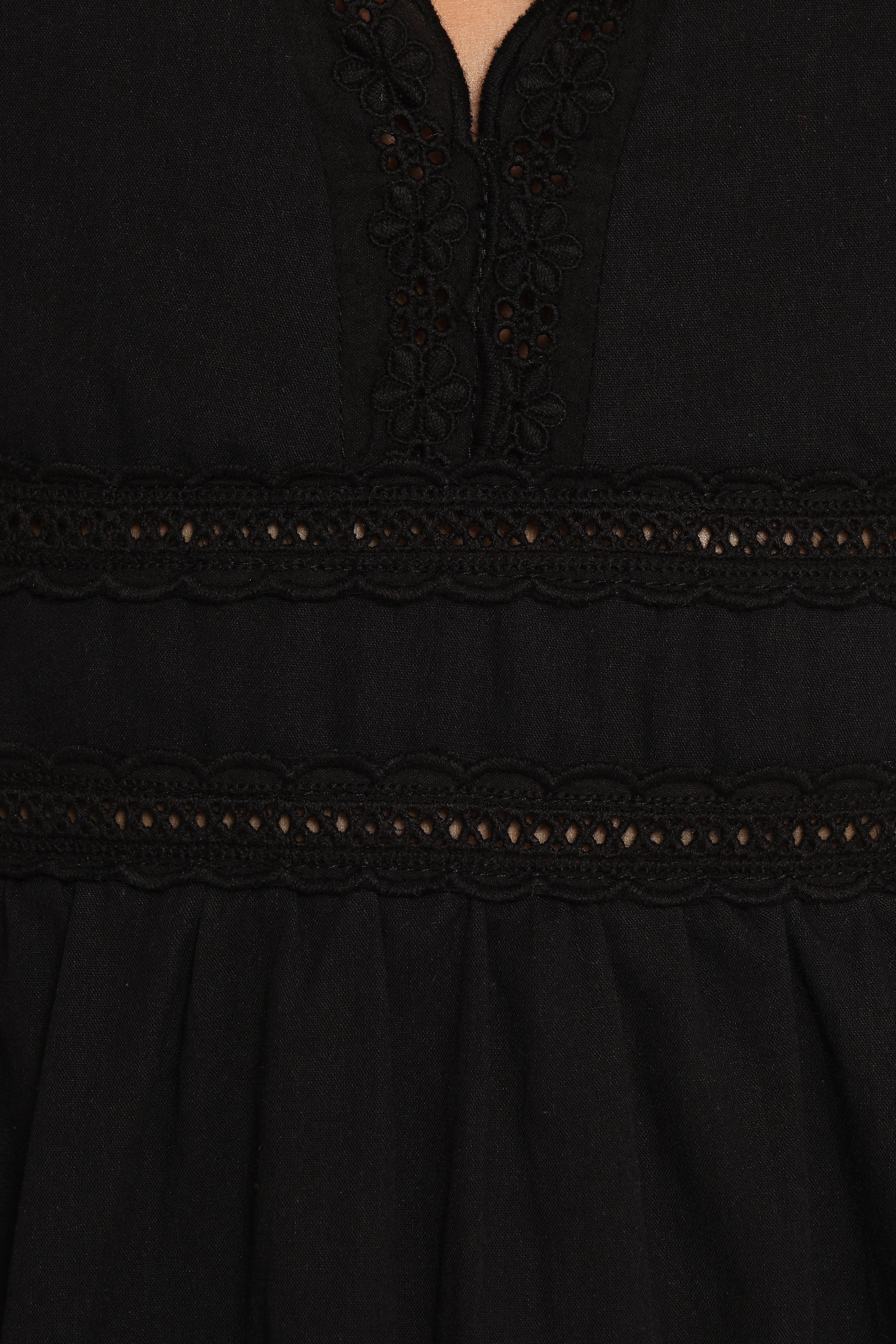 Estella Mini Dress - Black