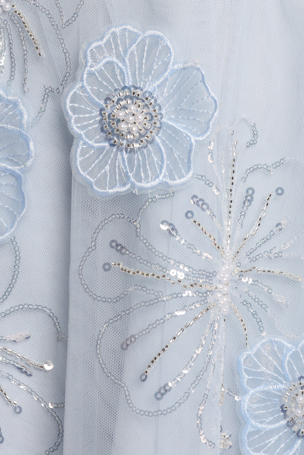 Evangeline Mini Dress - Blue