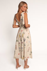 Galadriel Midi Dress - Cream