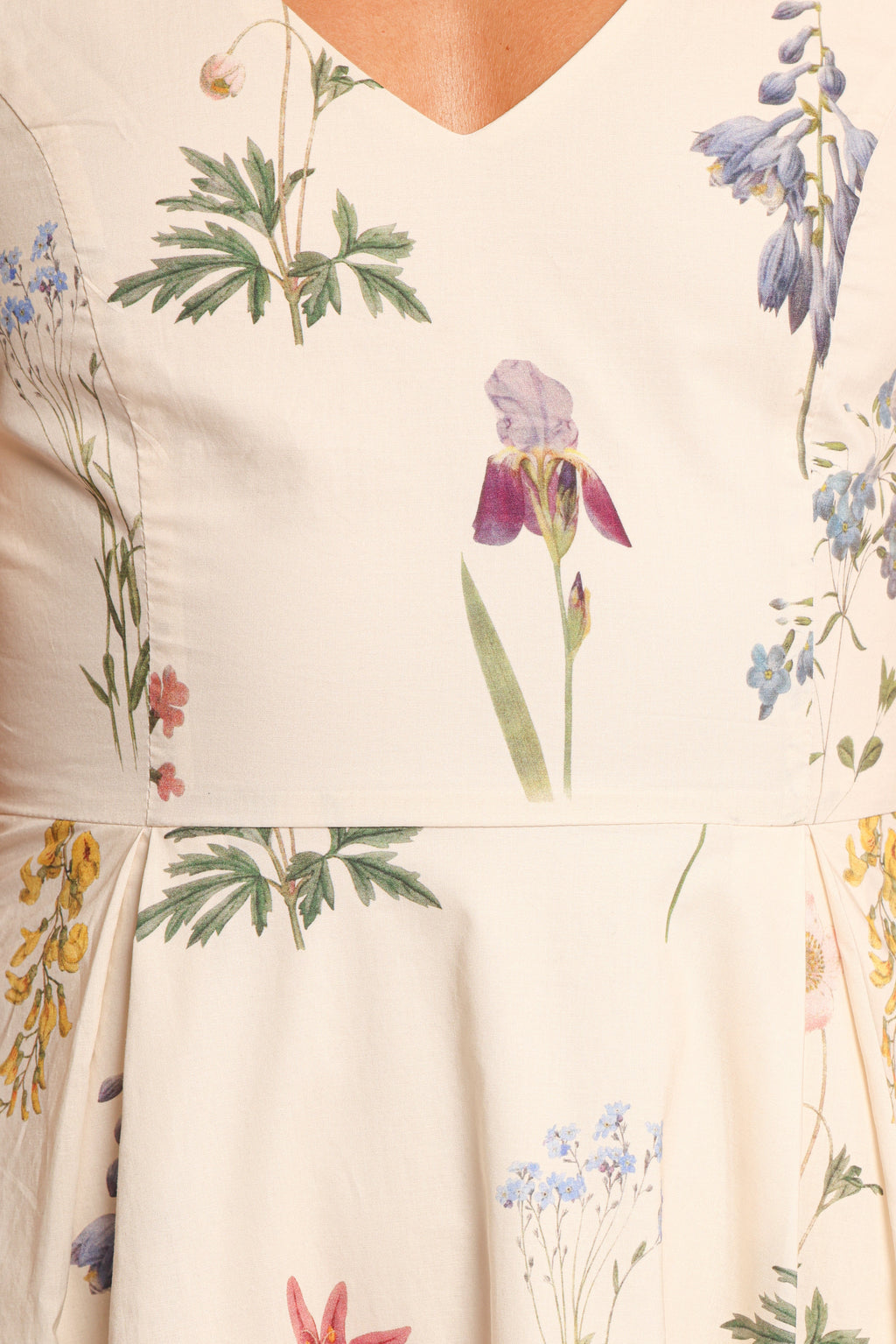 Galadriel Midi Dress - Cream