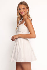 Gale Mini Dress - White