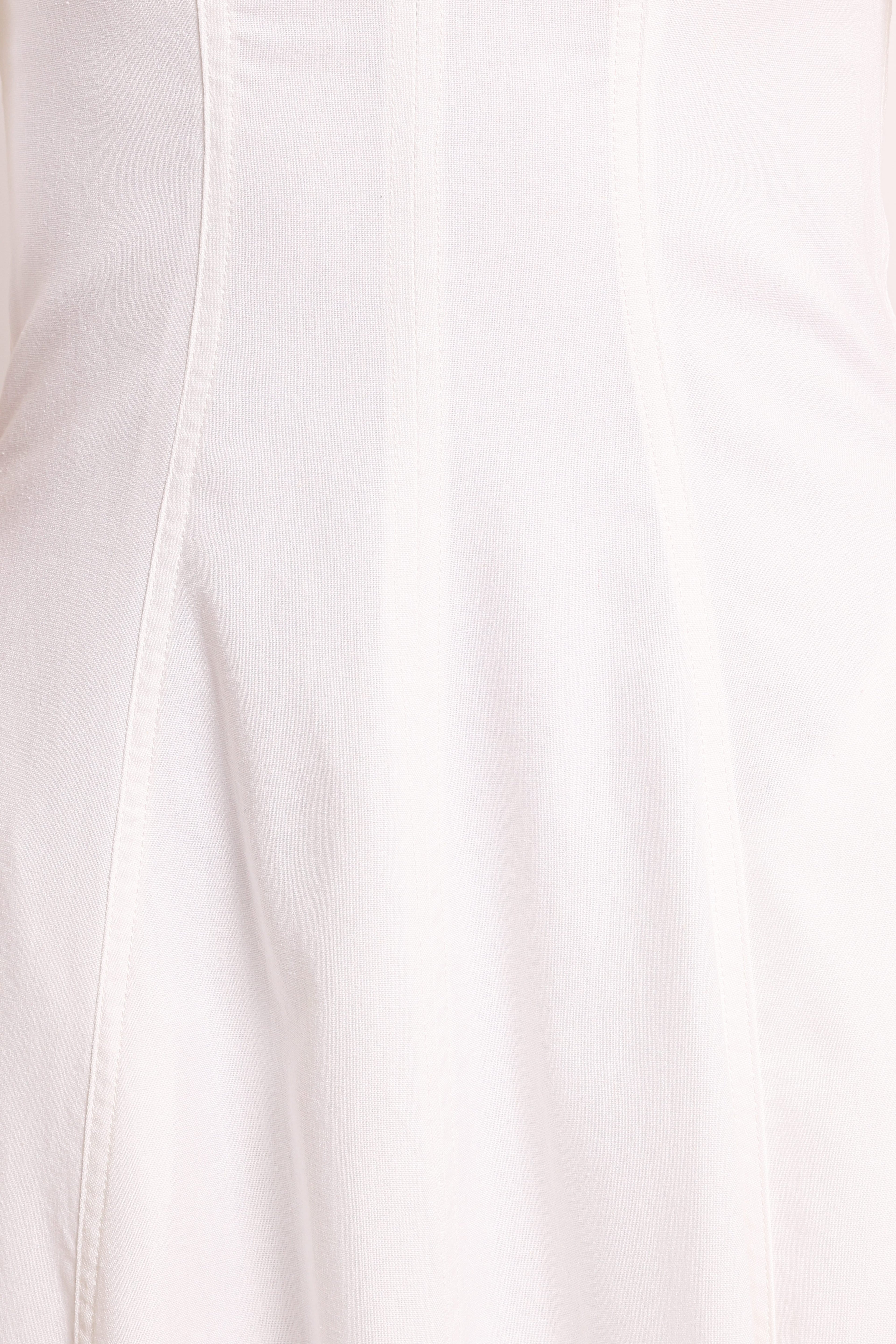 Jensen Off Shoulder Midi Dress - Ivory