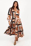 Jules Long Sleeve Dress - Multi