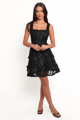 Katrina Mini Dress - Black