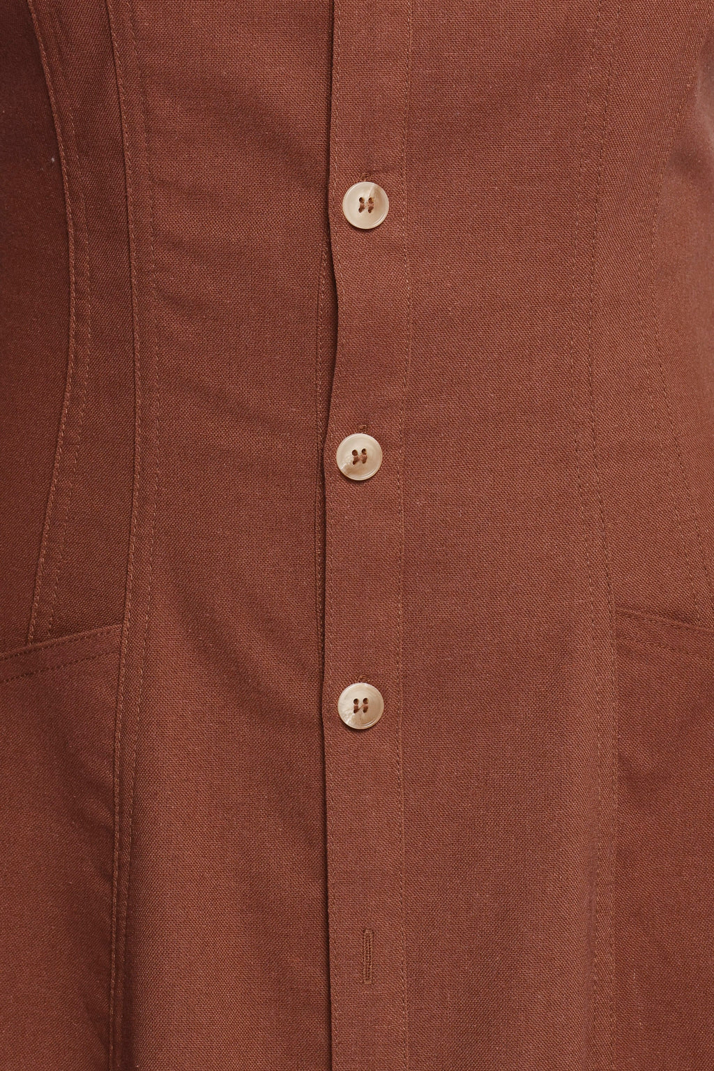 Kingsley Midi Dress - Chocolate