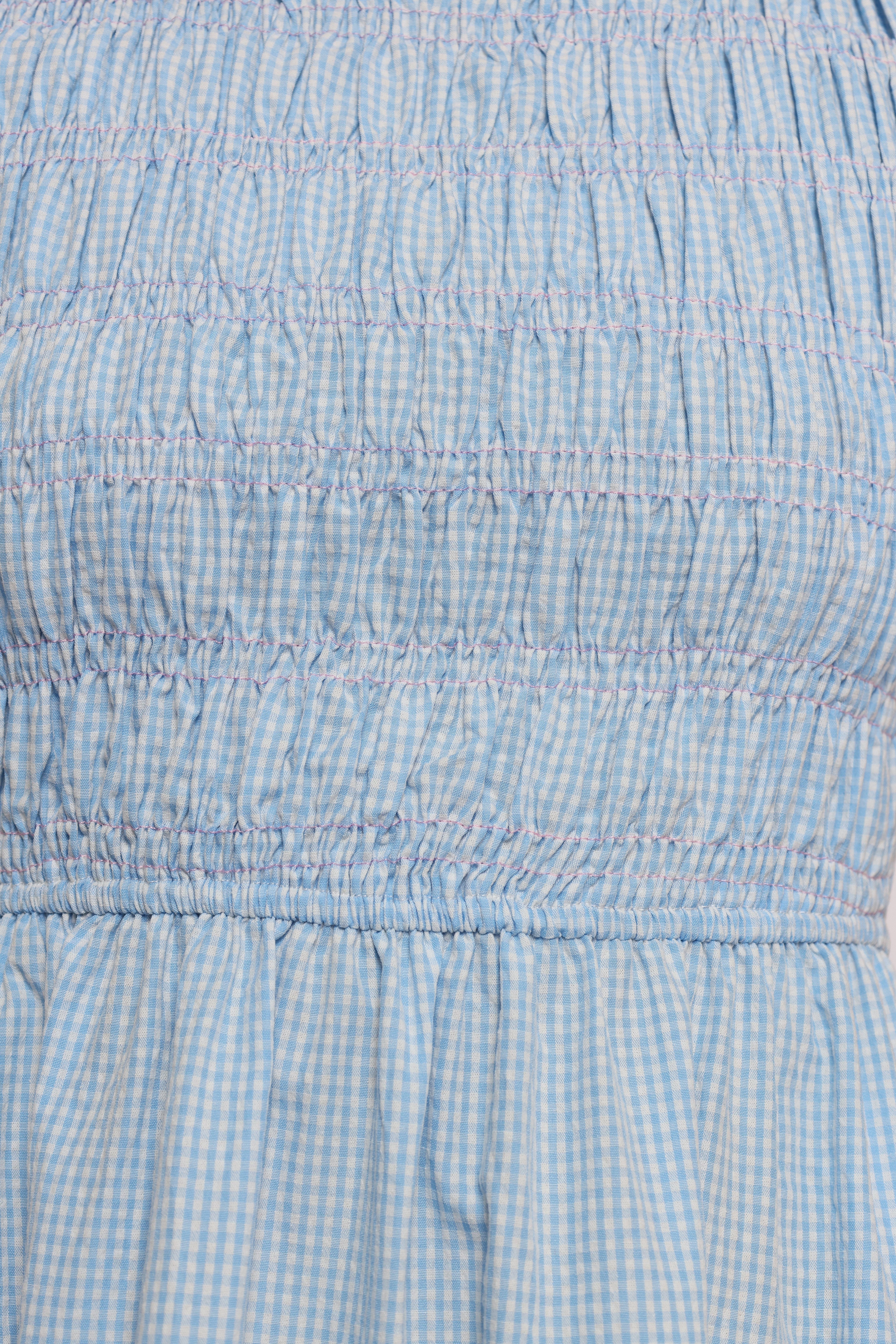 Lanna Maxi Dress - Blue Gingham