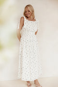 Leticia Midi Dress - Blue Ditsy Floral