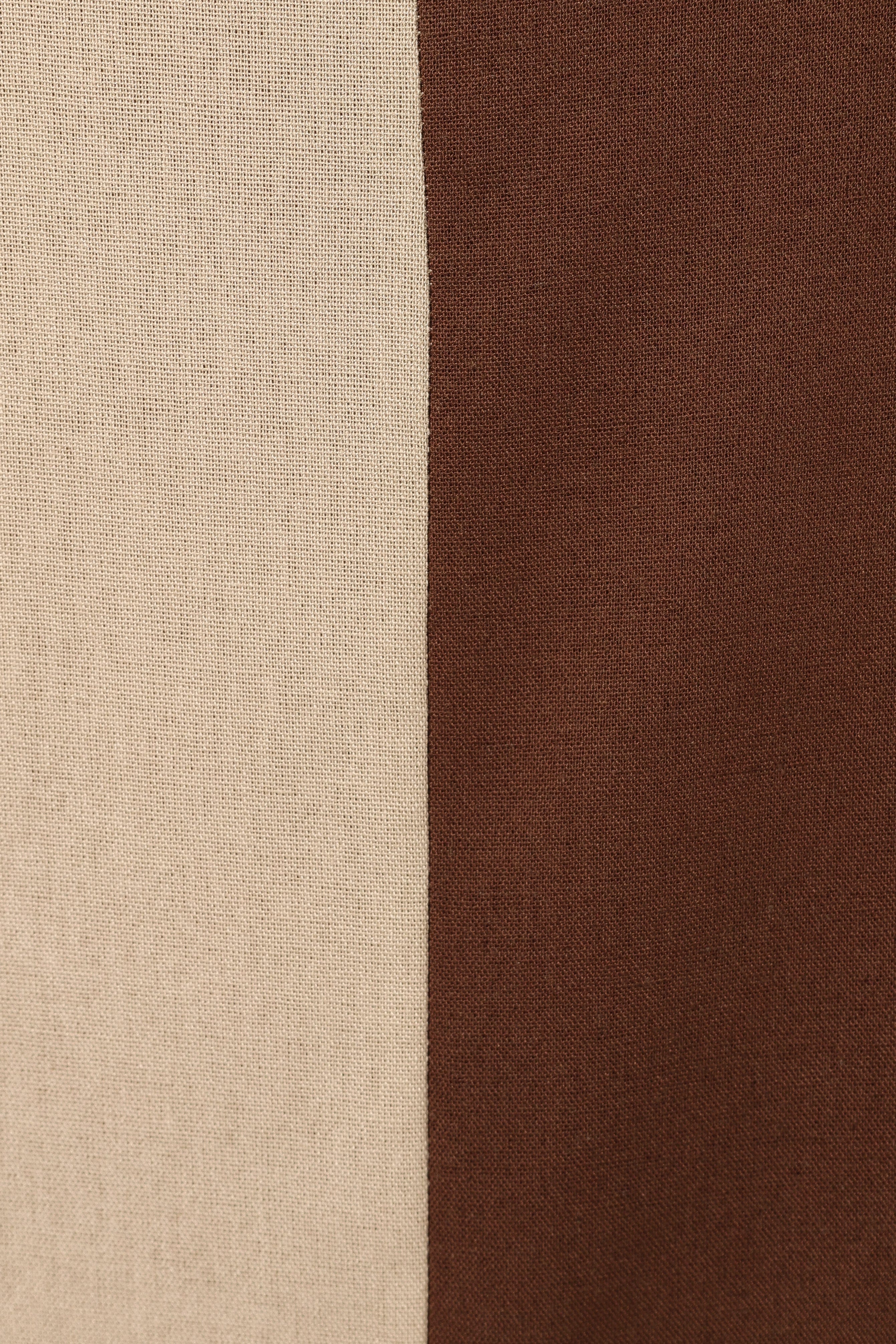Lindi Maxi Dress - Brown/Beige