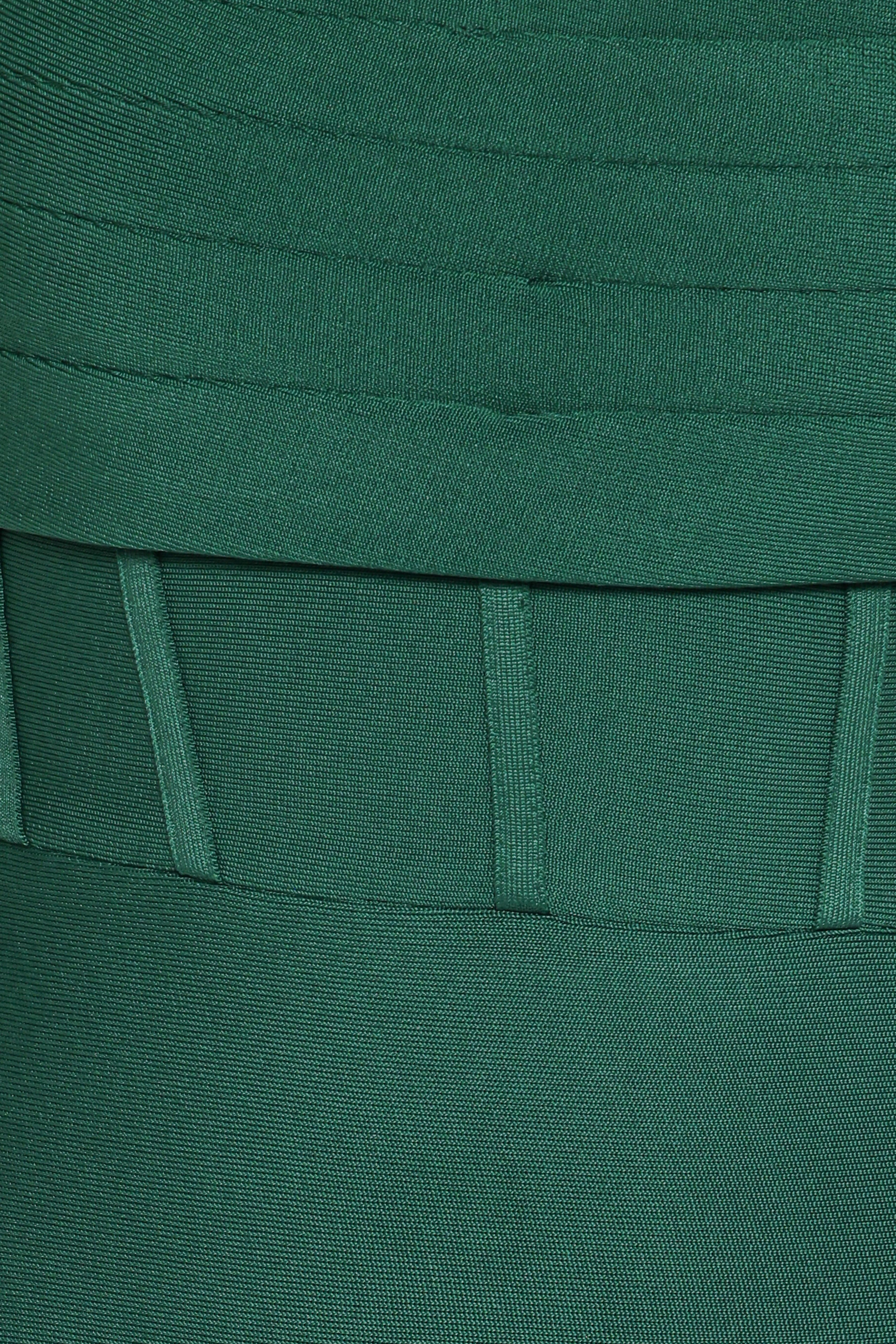 Louisa Midi Dress - Emerald Green