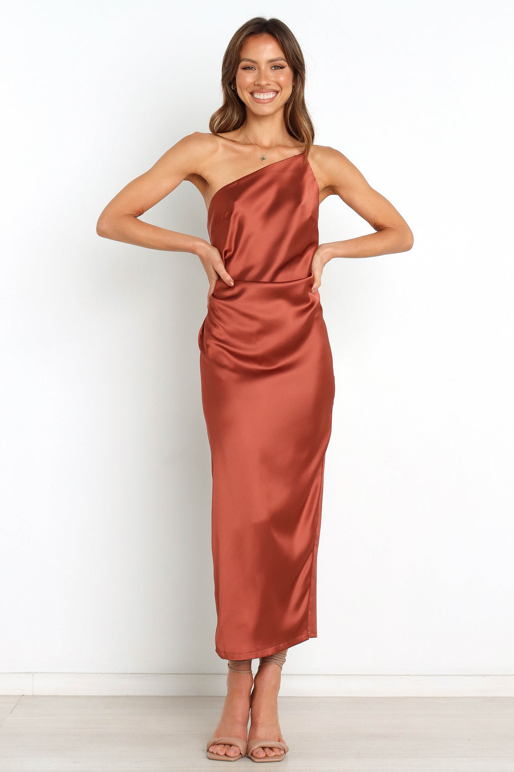 Luella Dress - Rust