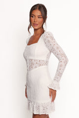 Lyra Mini Dress - White
