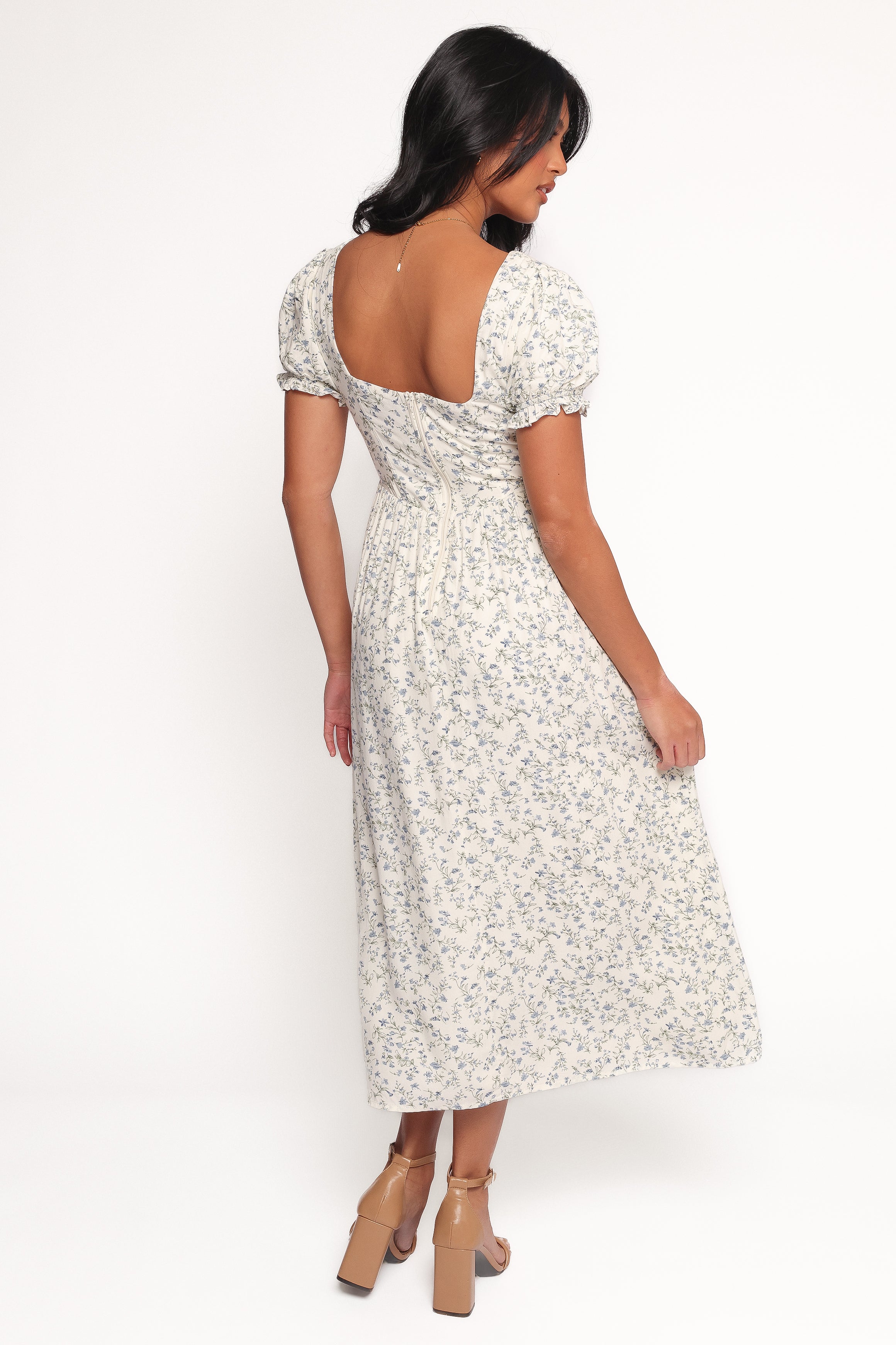 Mildred Midi Dress - Floral
