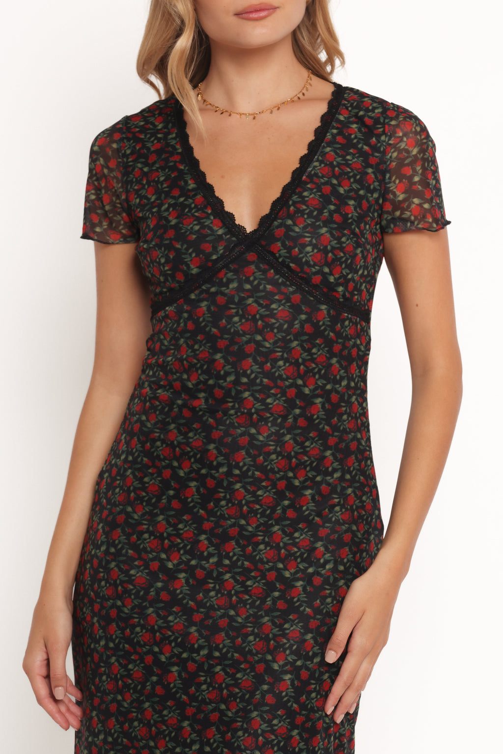 Neve Maxi Dress - Rose Print