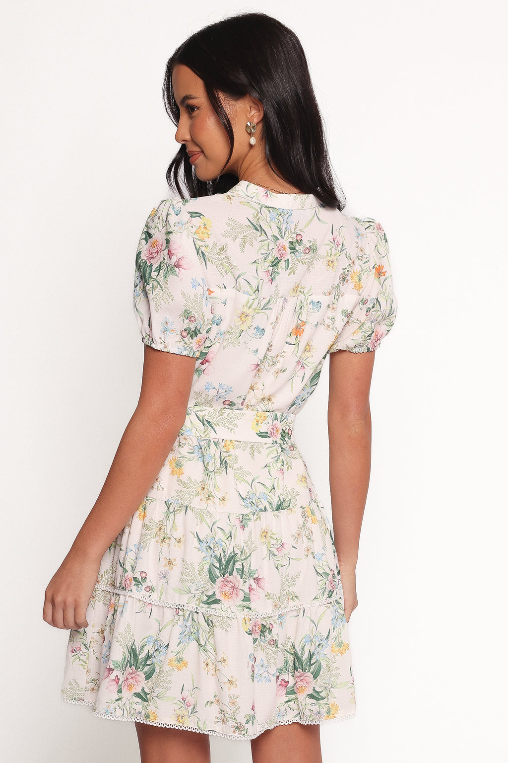 Paula Mini Dress - Multi Floral