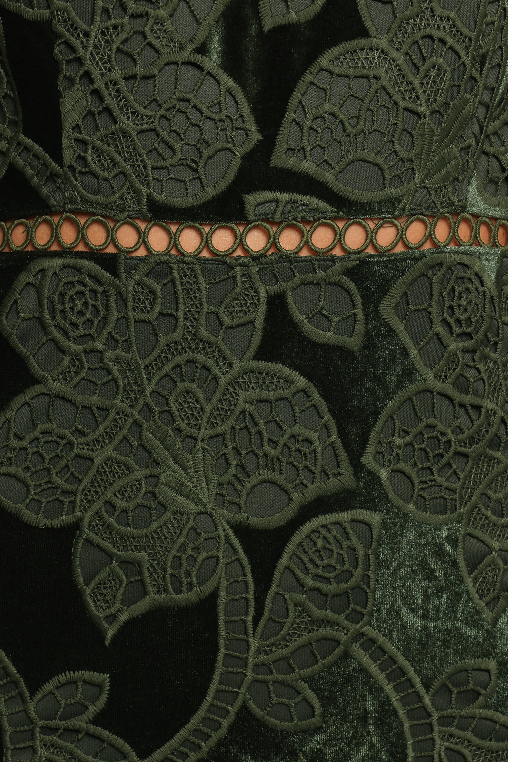 Pierre Long Sleeve Maxi Dress - Deep Velvet Green
