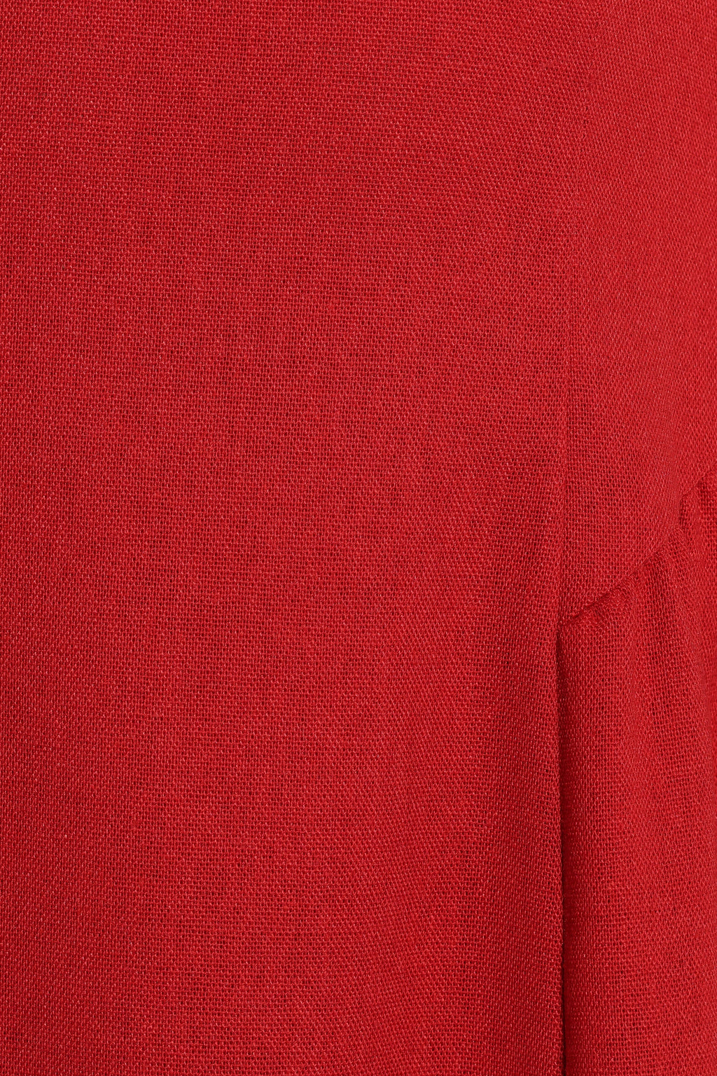 Ramona Halterneck Midi Dress - Red