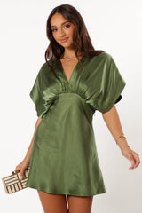 Ricki Mini Dress - Peridot