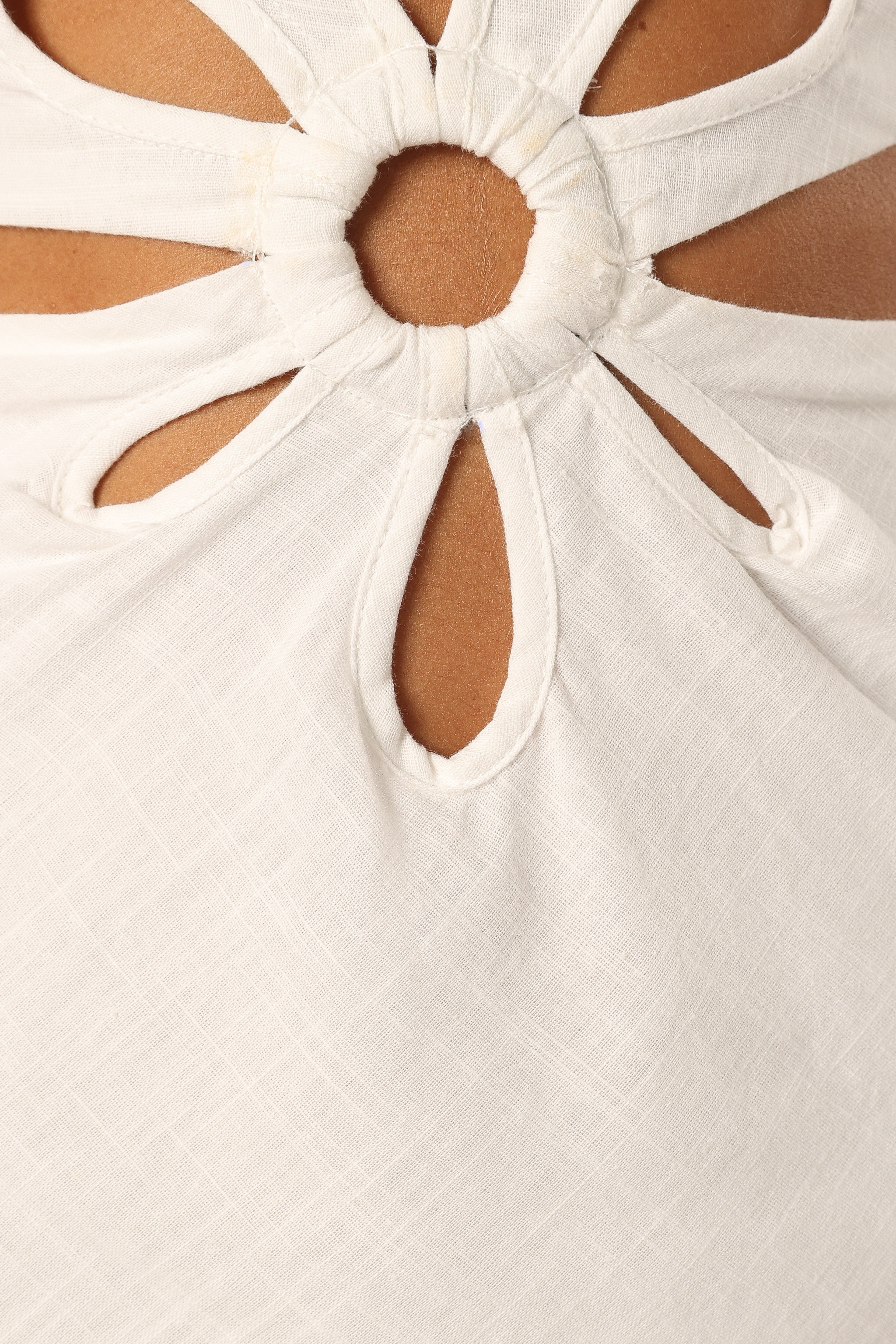 Sola Midi Dress - White