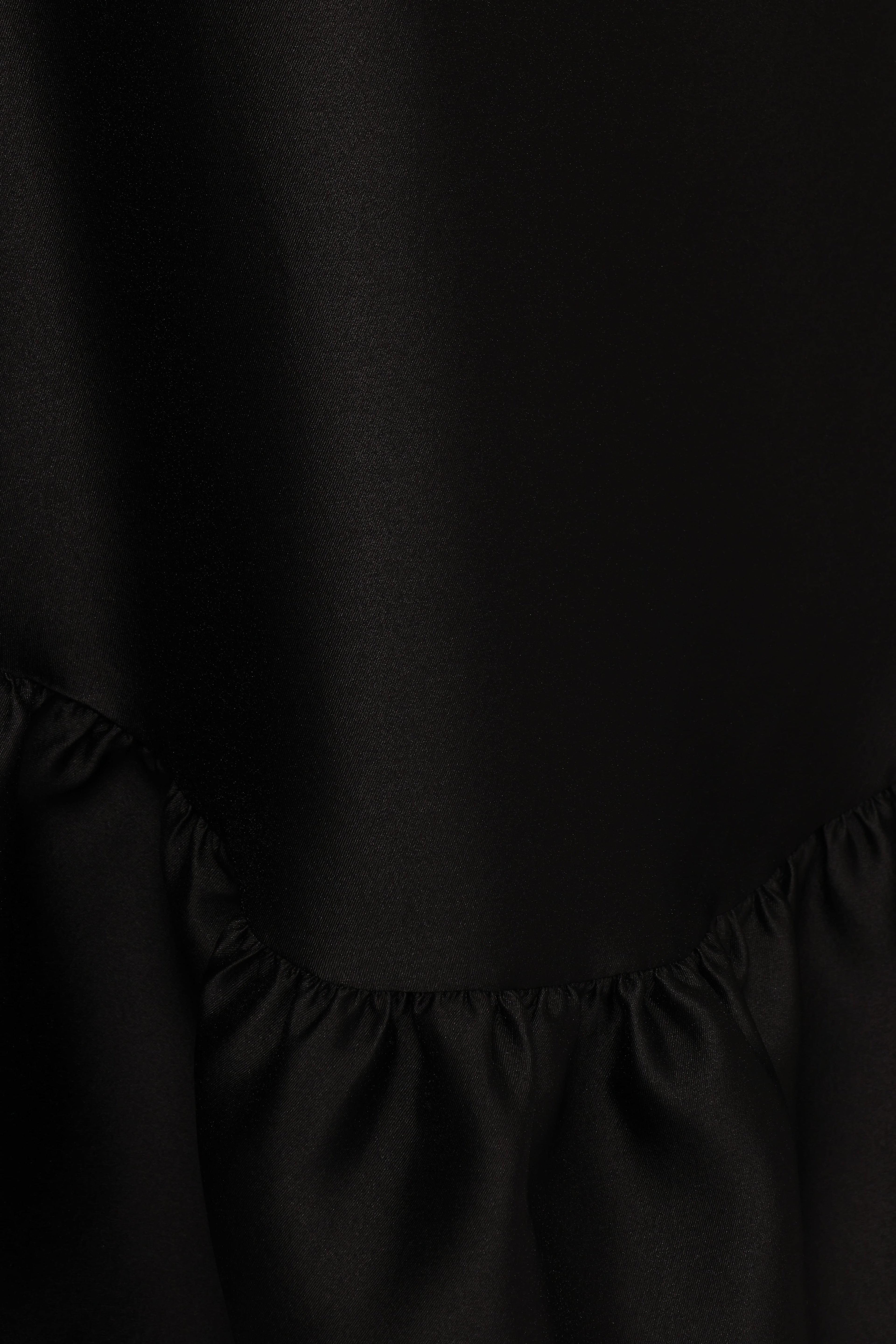 Soren Halterneck Midi Dress - Black