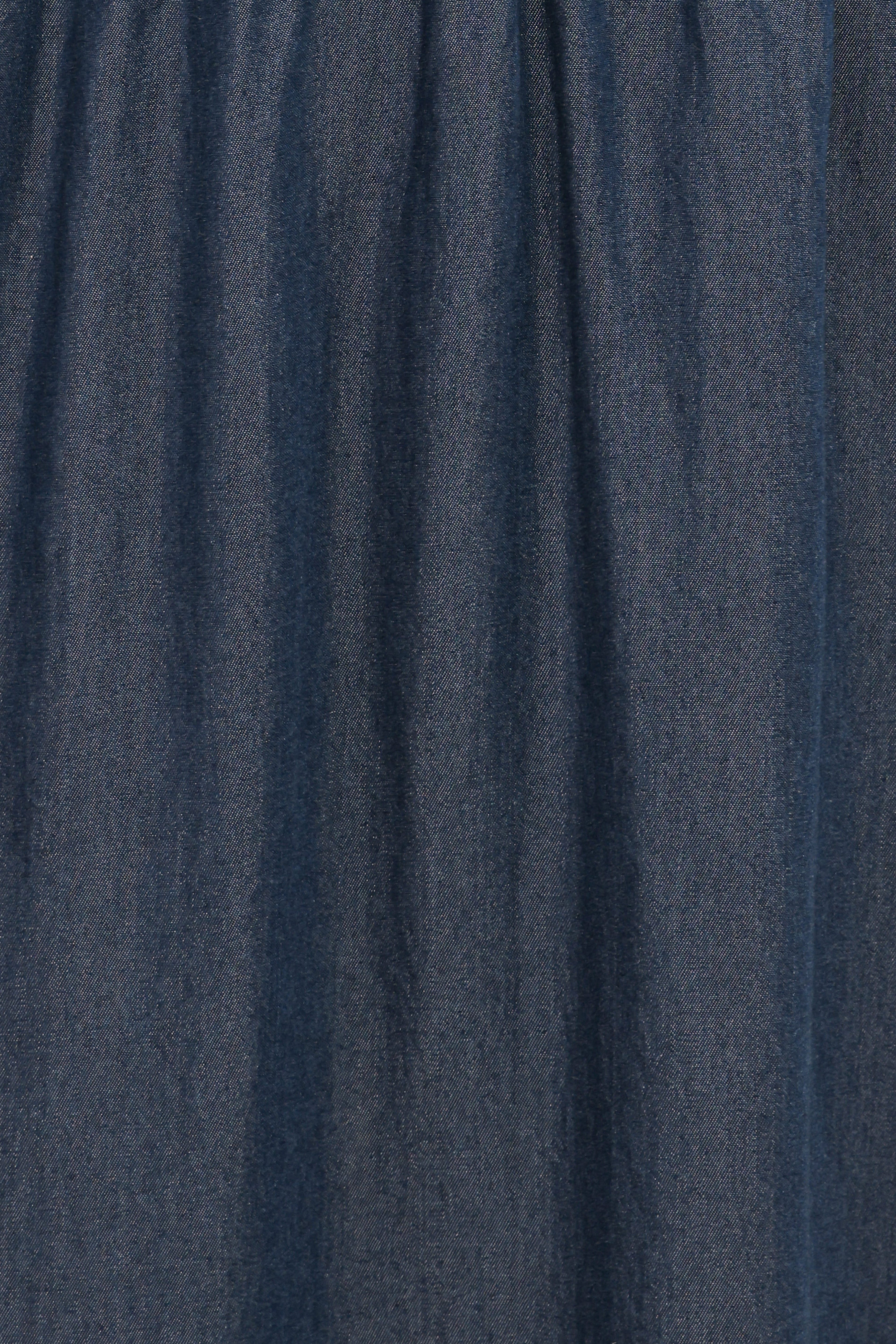 Steele Puff Sleeve Midi Dress - Dark Denim