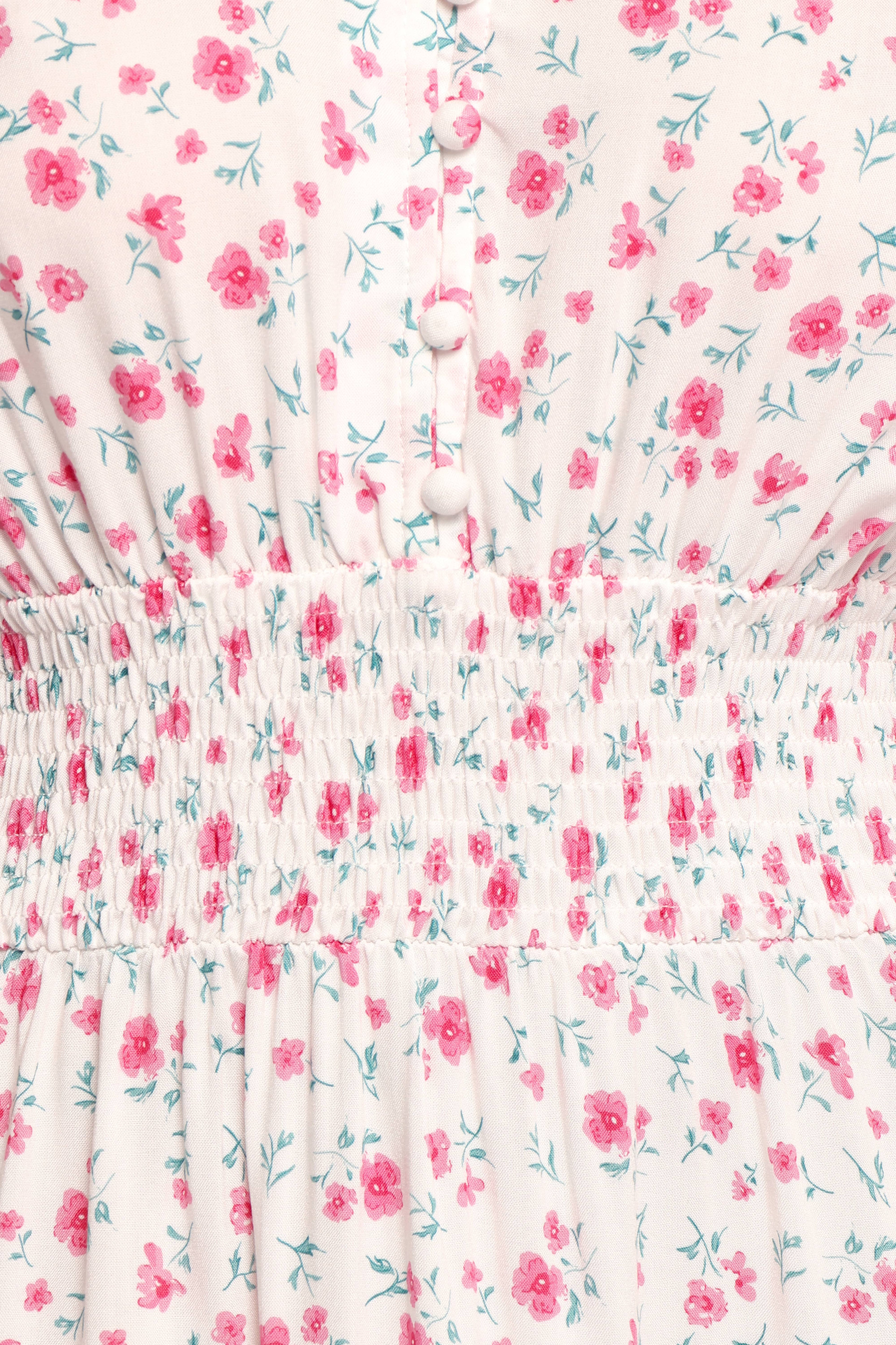 Thomas Maxi Dress - Pink Ditsy Floral